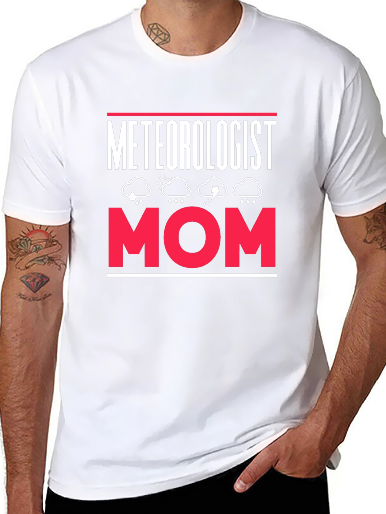 Meteorologist Mom Graphic T-Shirt - Weather Lover Tee