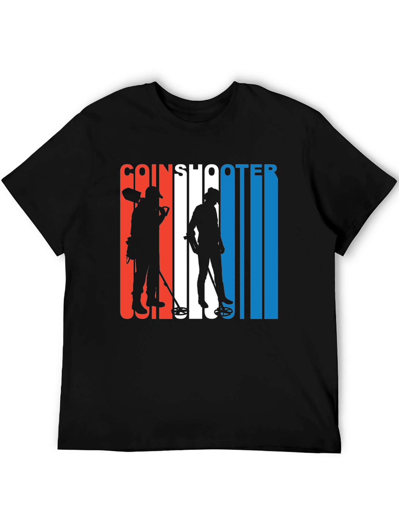 Coinshooter Graphic Tee Metal Detecting Hobby