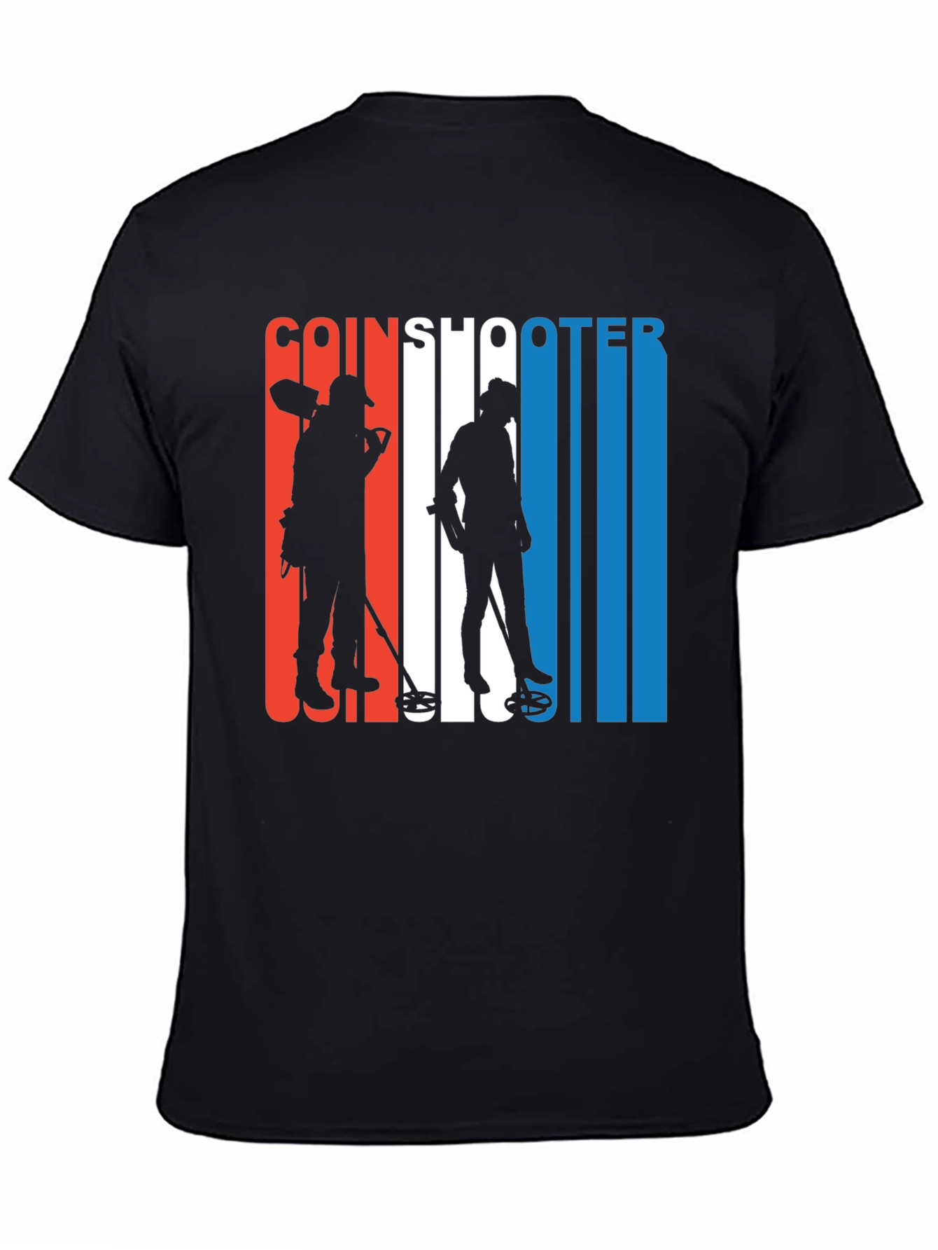 Coinshooter Graphic Tee Metal Detecting Hobby