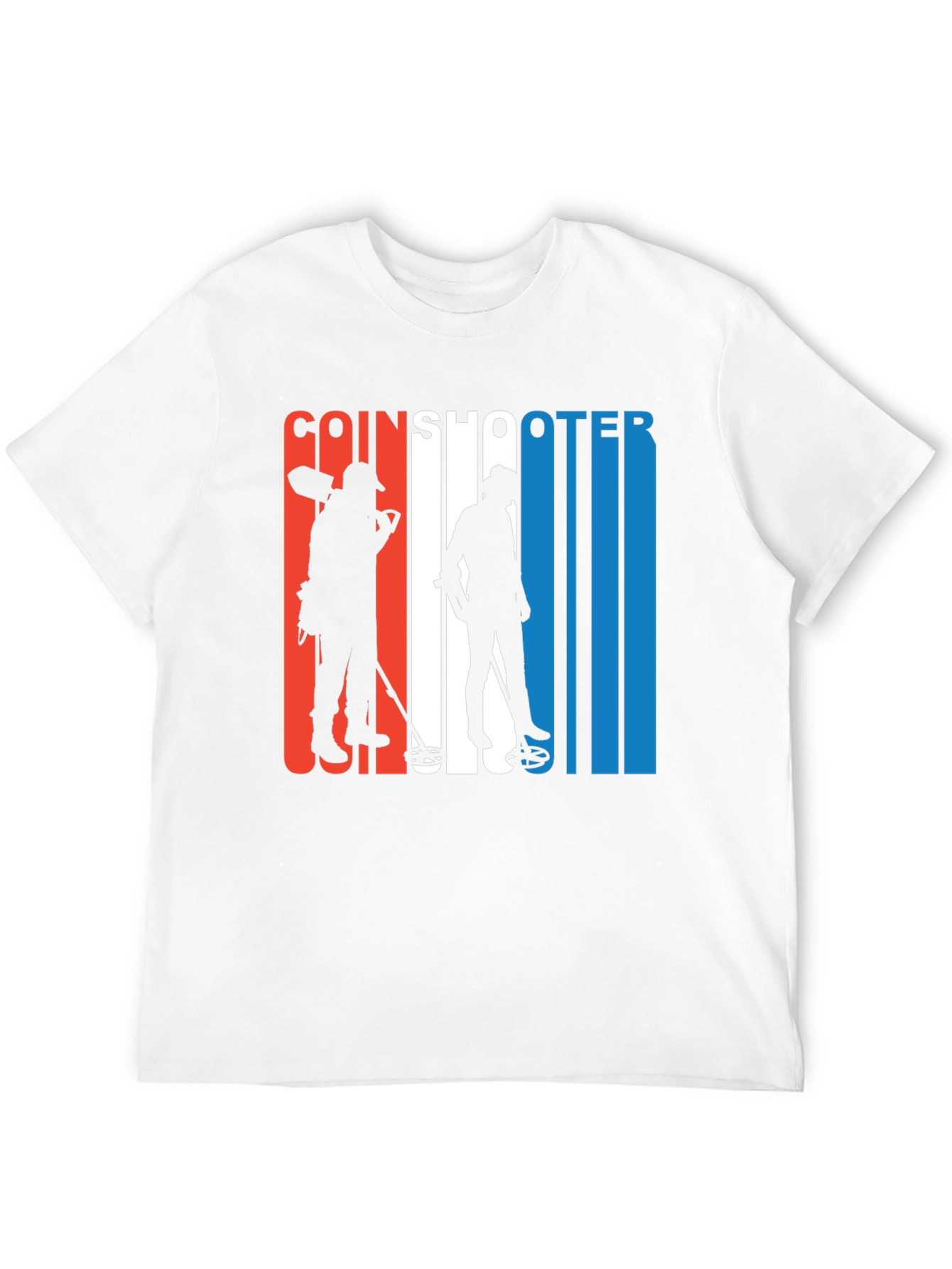 Coinshooter Graphic Tee Metal Detecting Hobby