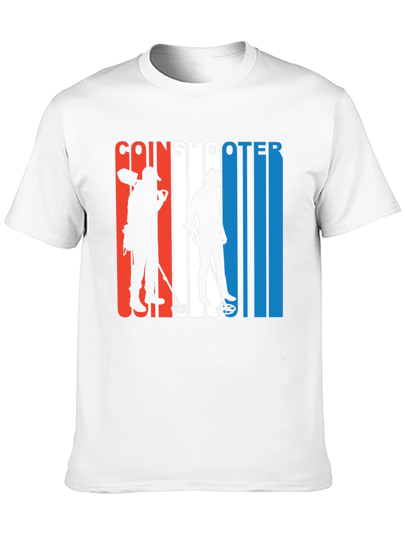 Coinshooter Graphic Tee Metal Detecting Hobby