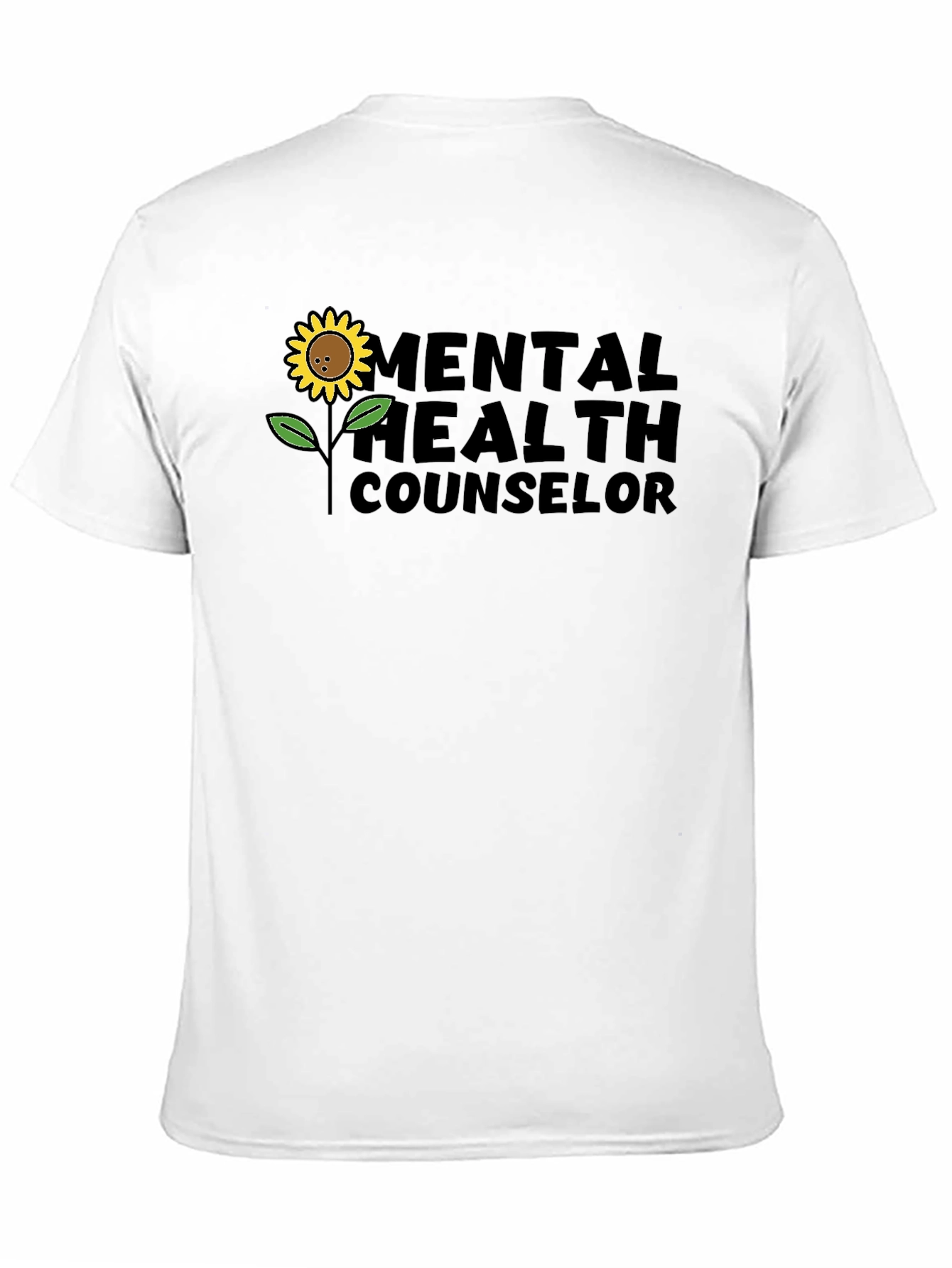 Mental Health Counselor Sunflower T-Shirt