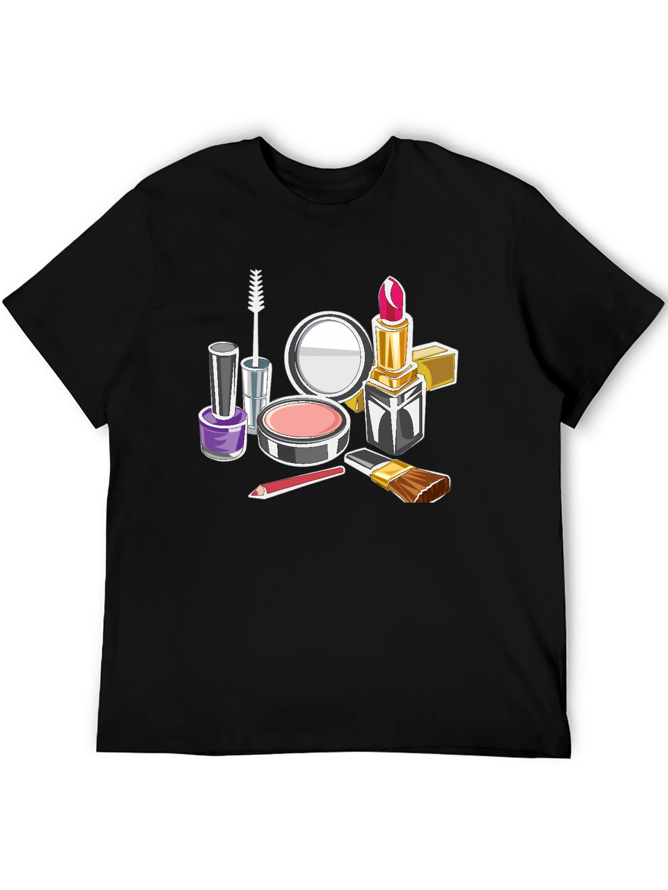 Makeup Graphic T-Shirt