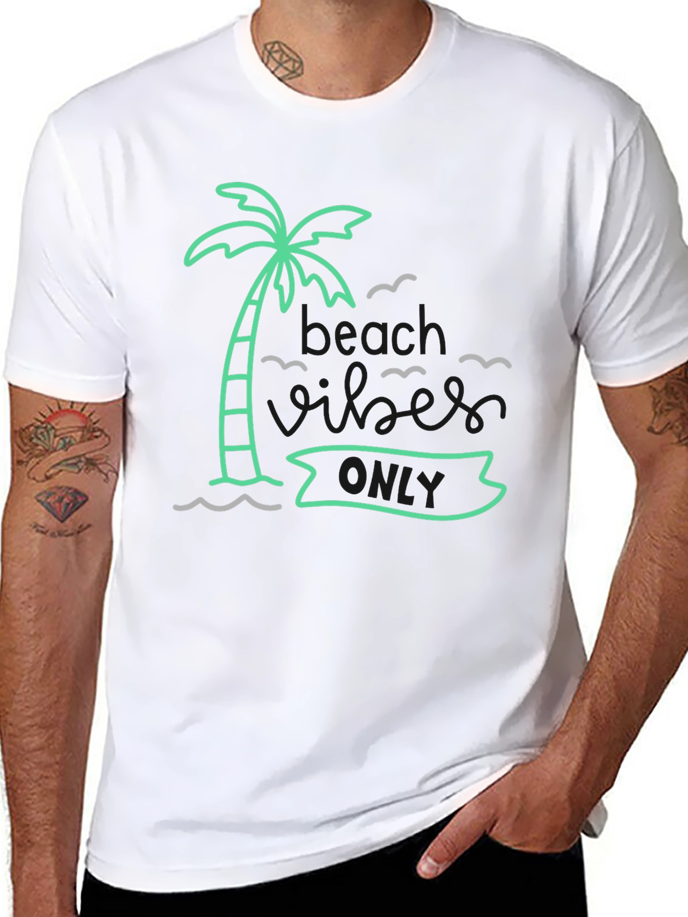 Tropical Vibes Only Graphic Tee