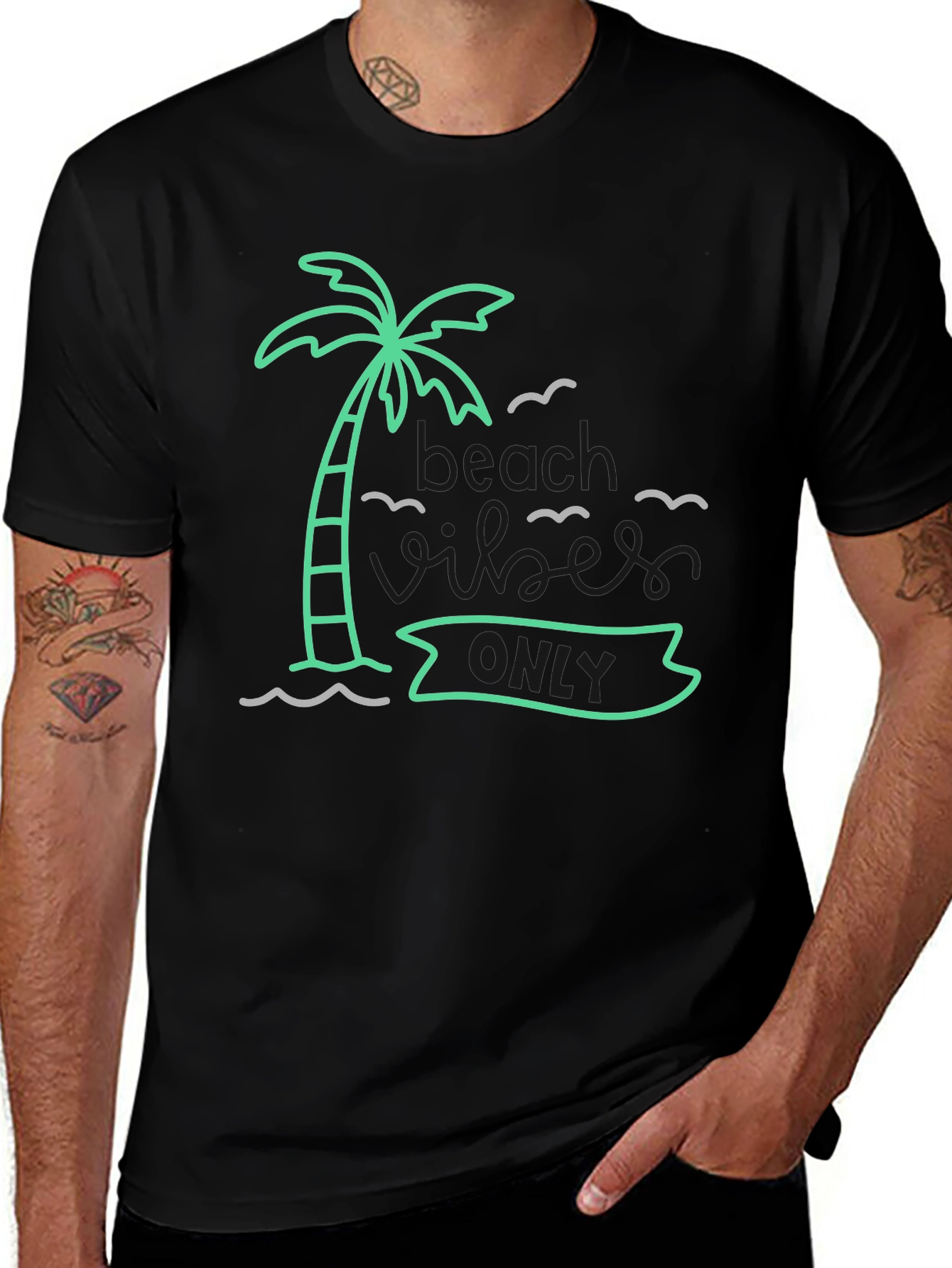 Tropical Vibes Only Graphic Tee