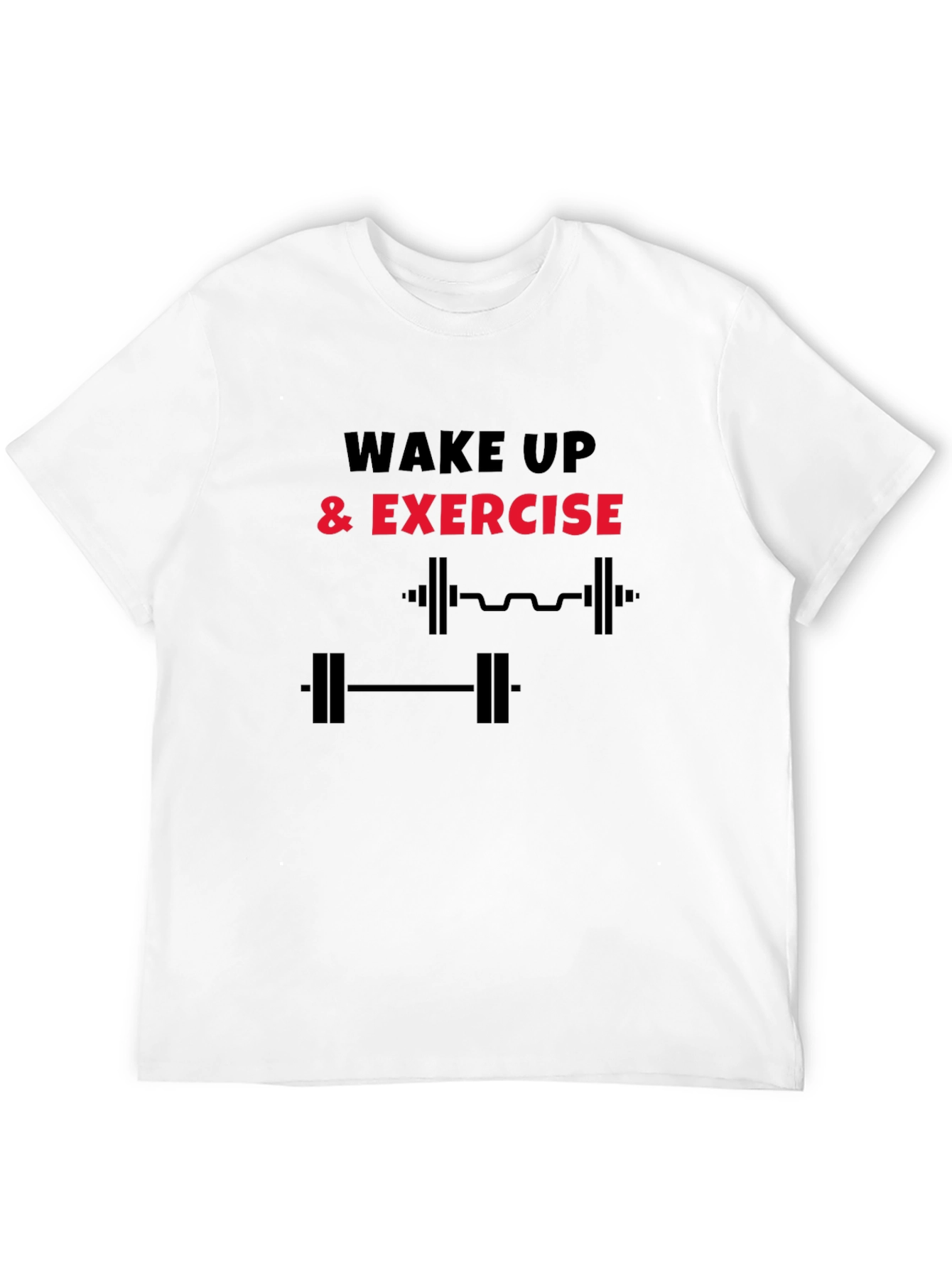 Wake Up & Exercise Graphic T-Shirt