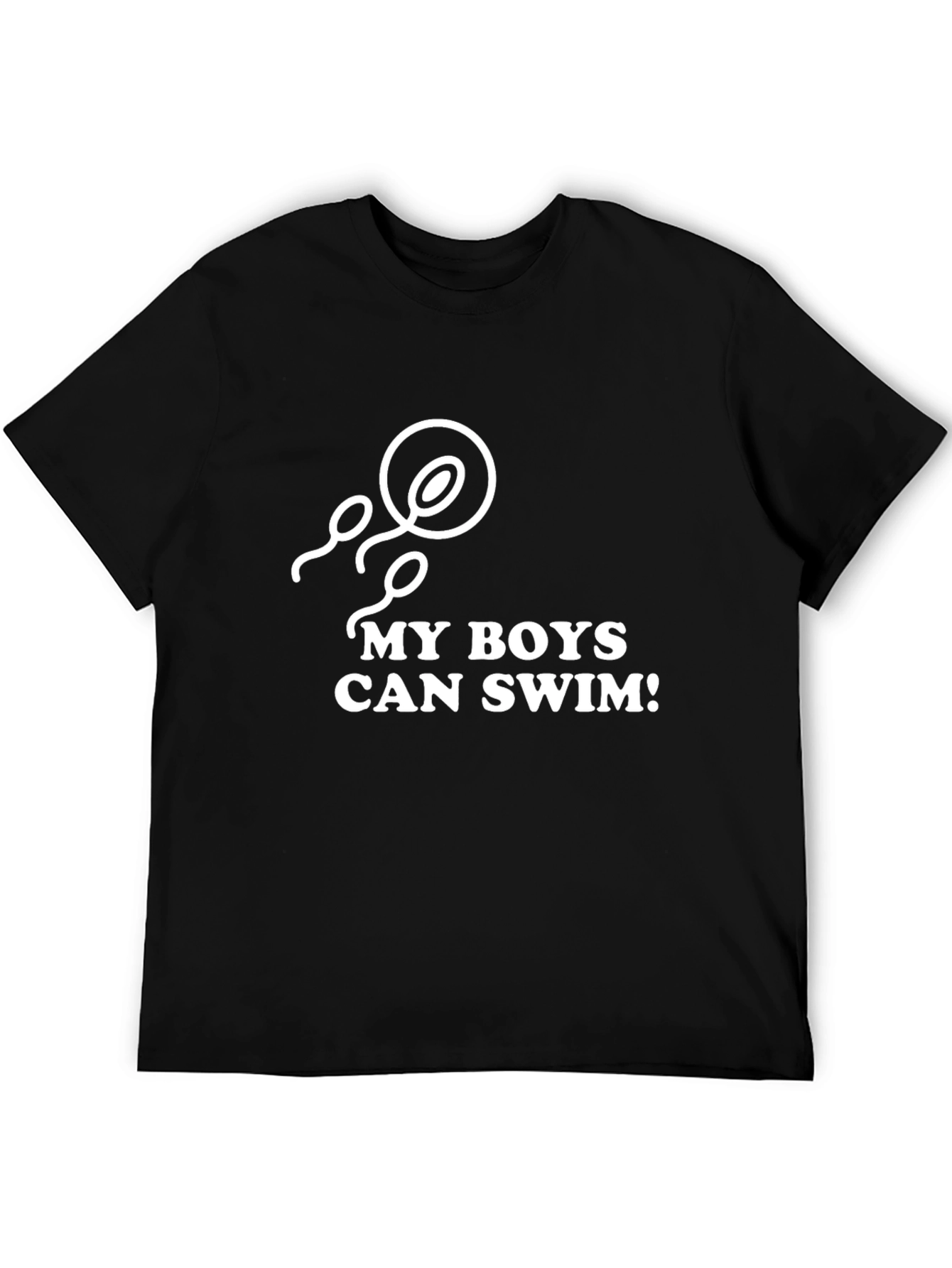 My Boys Can Swim Mens Graphic Tee