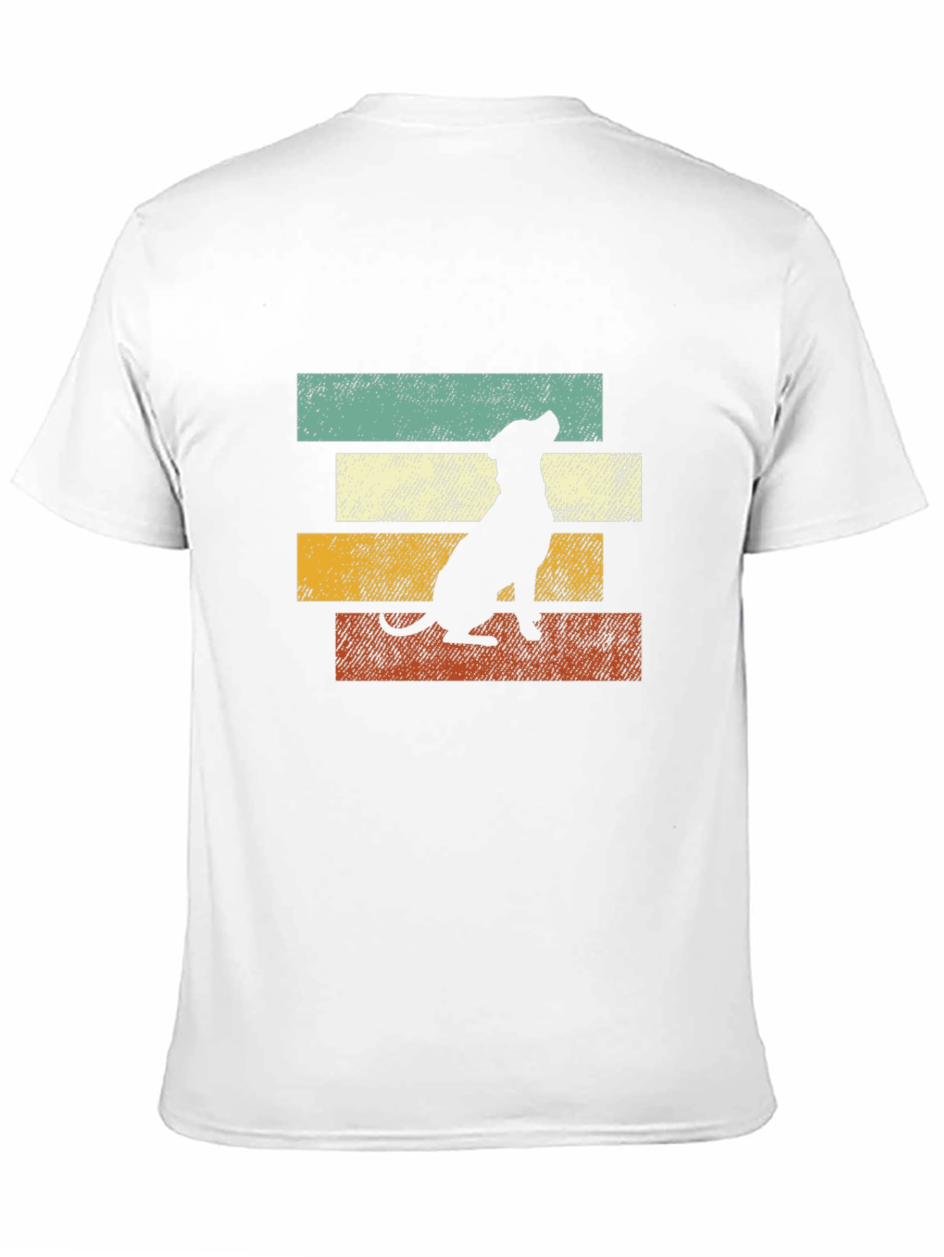 Retro Dog Silhouette Graphic Tee