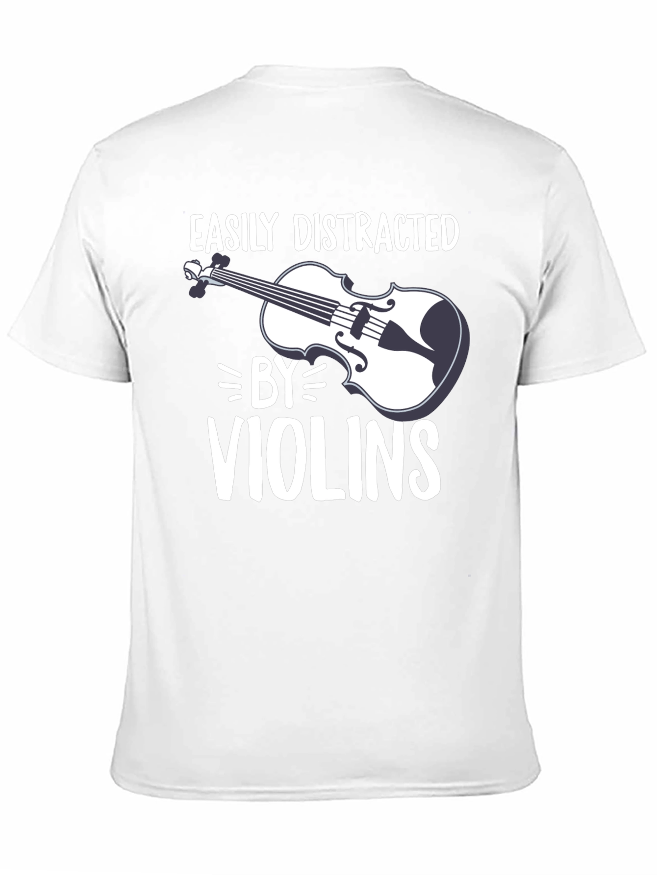 Easily Distracted by Violins Graphic Tee