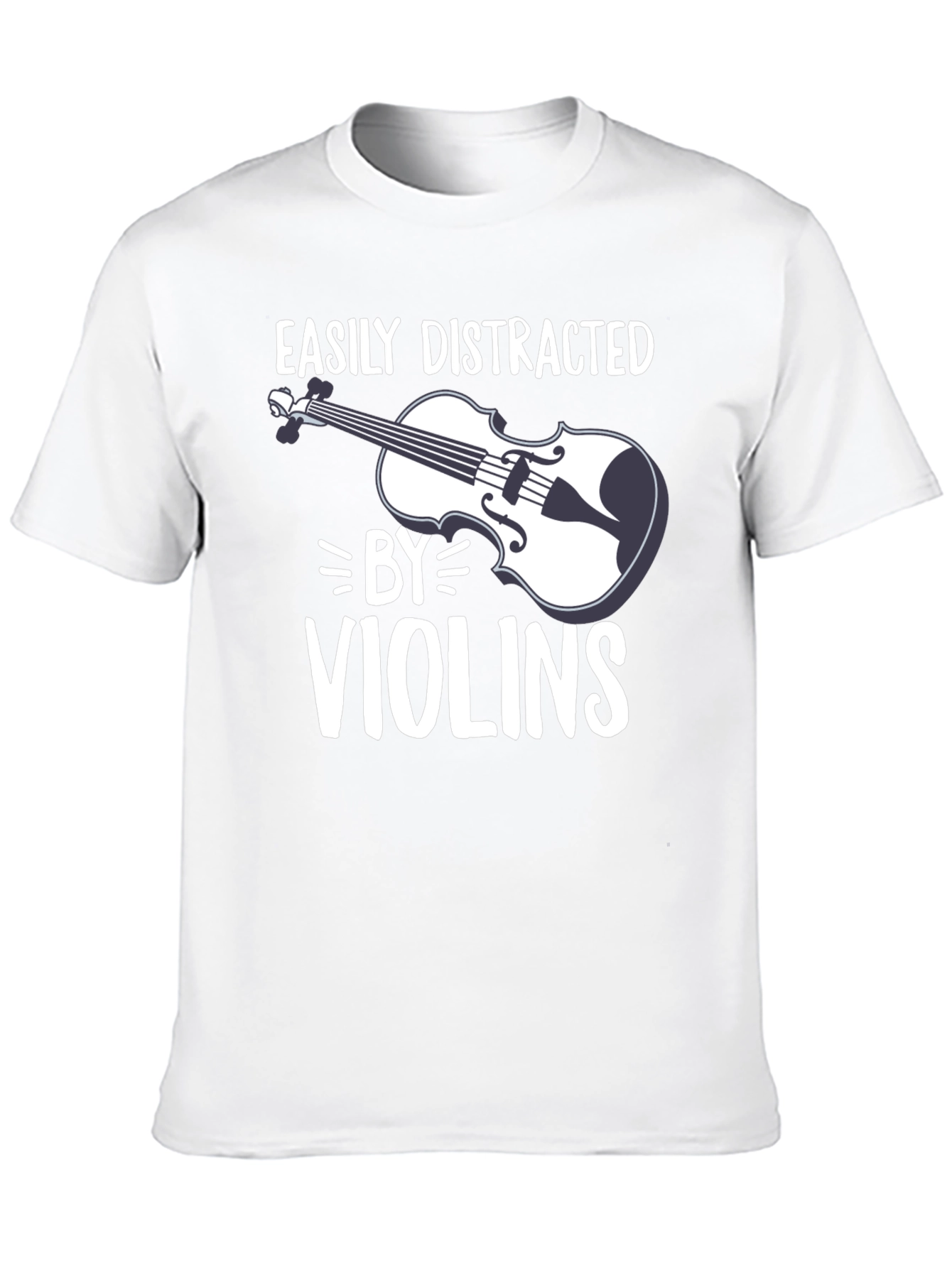 Easily Distracted by Violins Graphic Tee