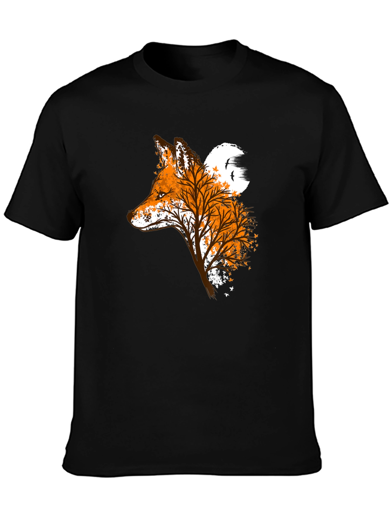 Fox & Tree Silhouette Graphic Tee