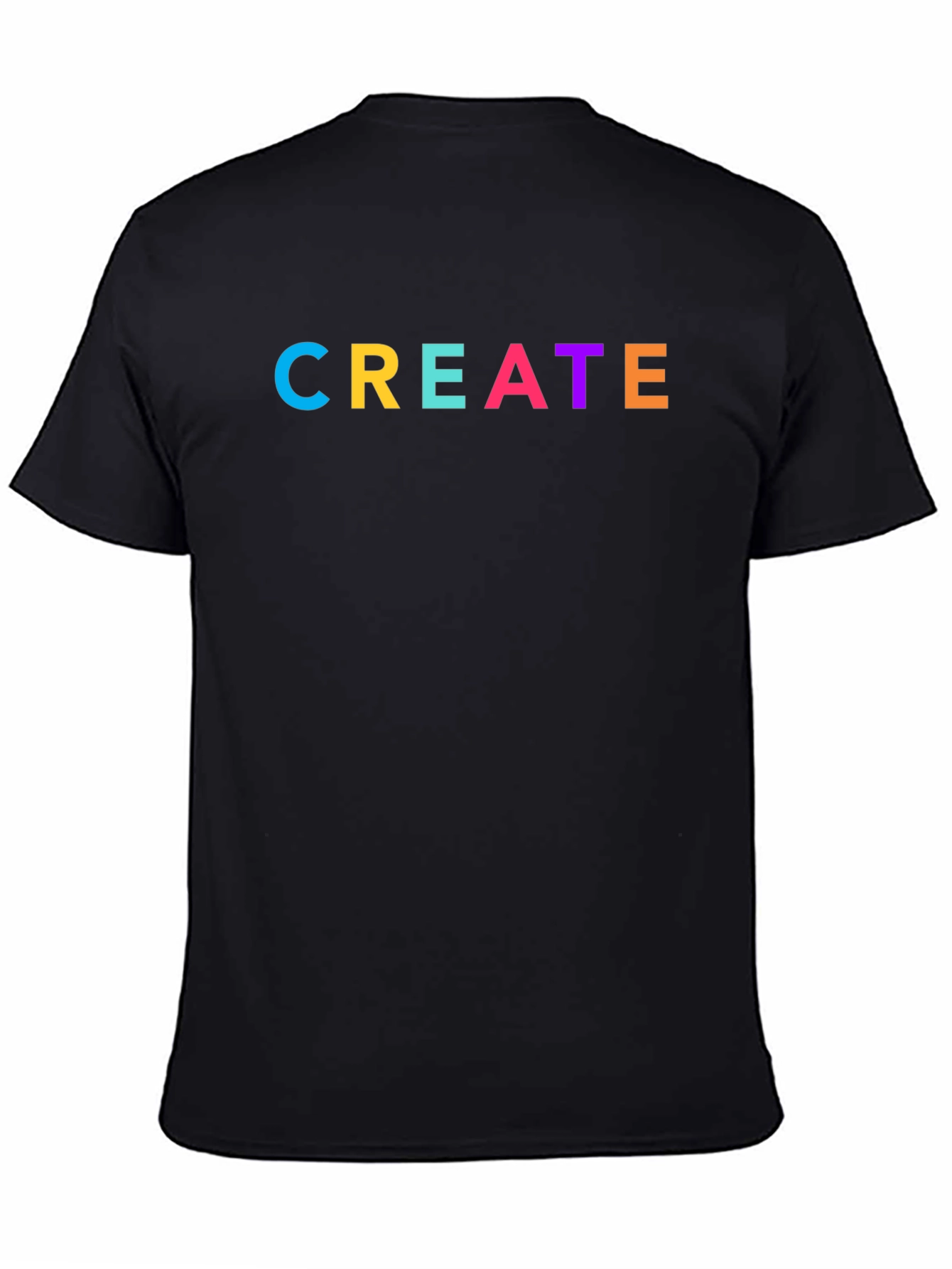 CREATE Colorful Graphic T-Shirt