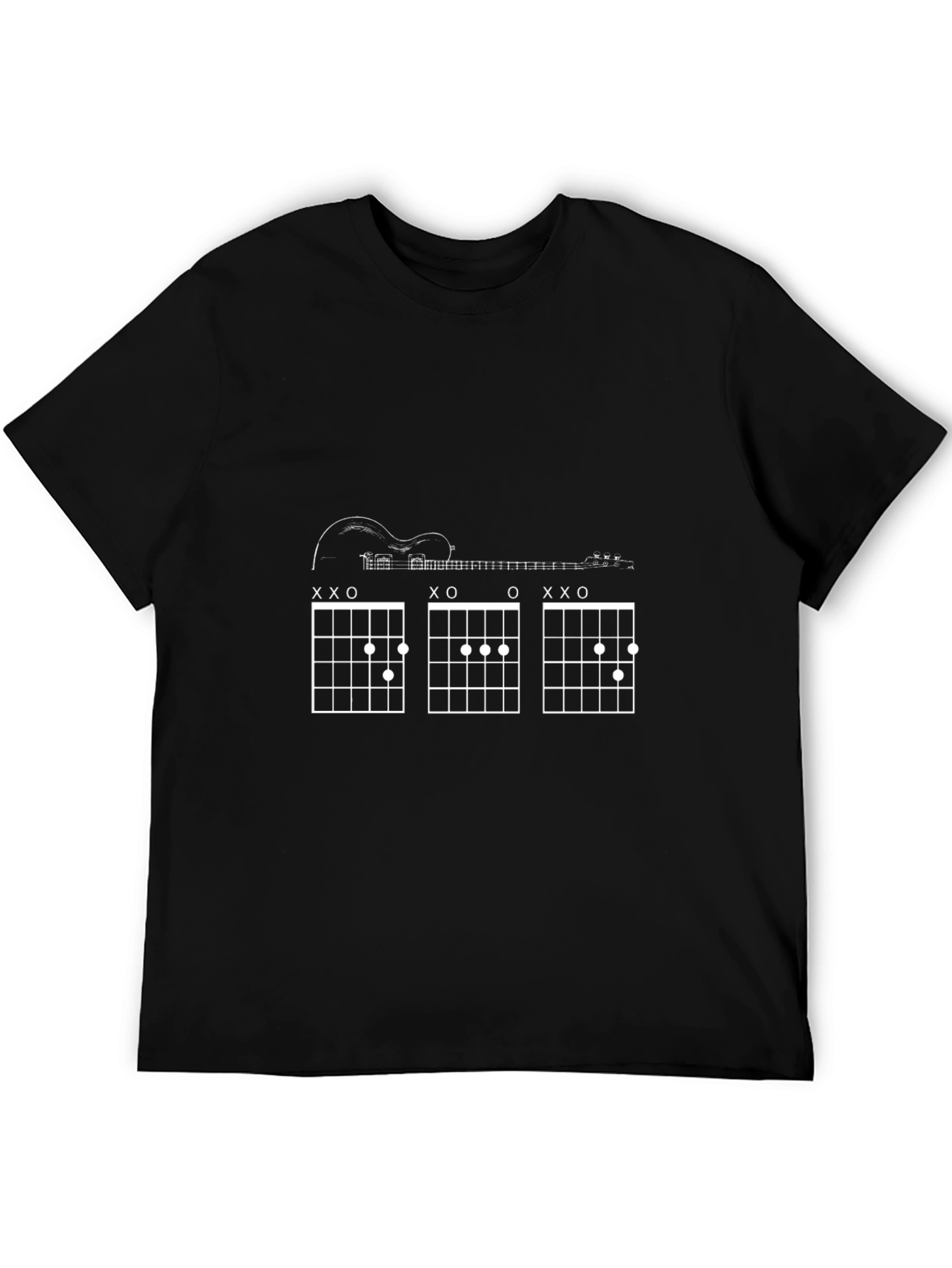 Guitar Chord T-Shirt - Musician Style