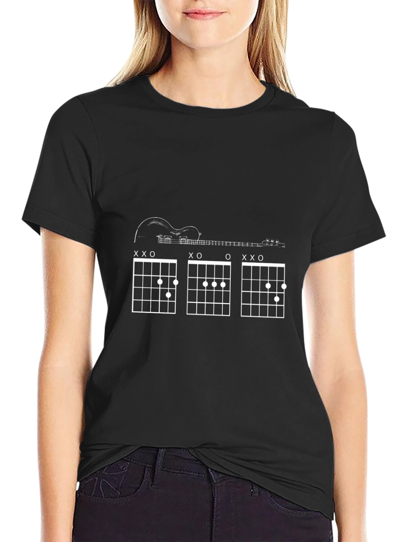 Guitar Chord T-Shirt - Musician Style
