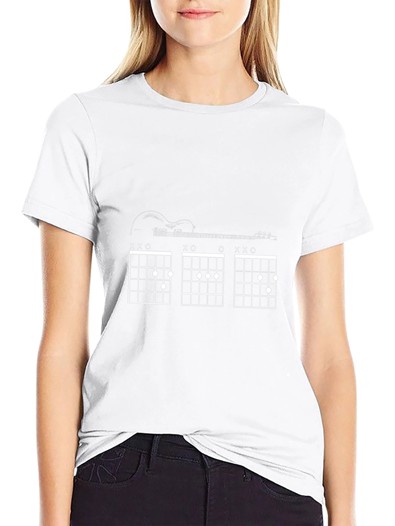 Guitar Chord T-Shirt - Musician Style