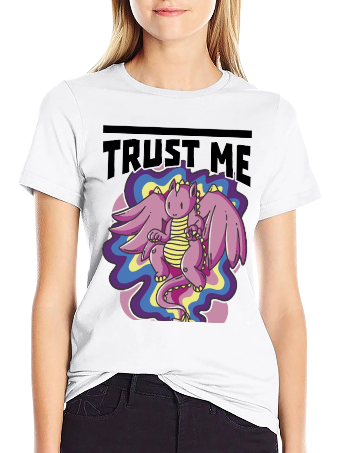 Trust Me Dragon Graphic Tee