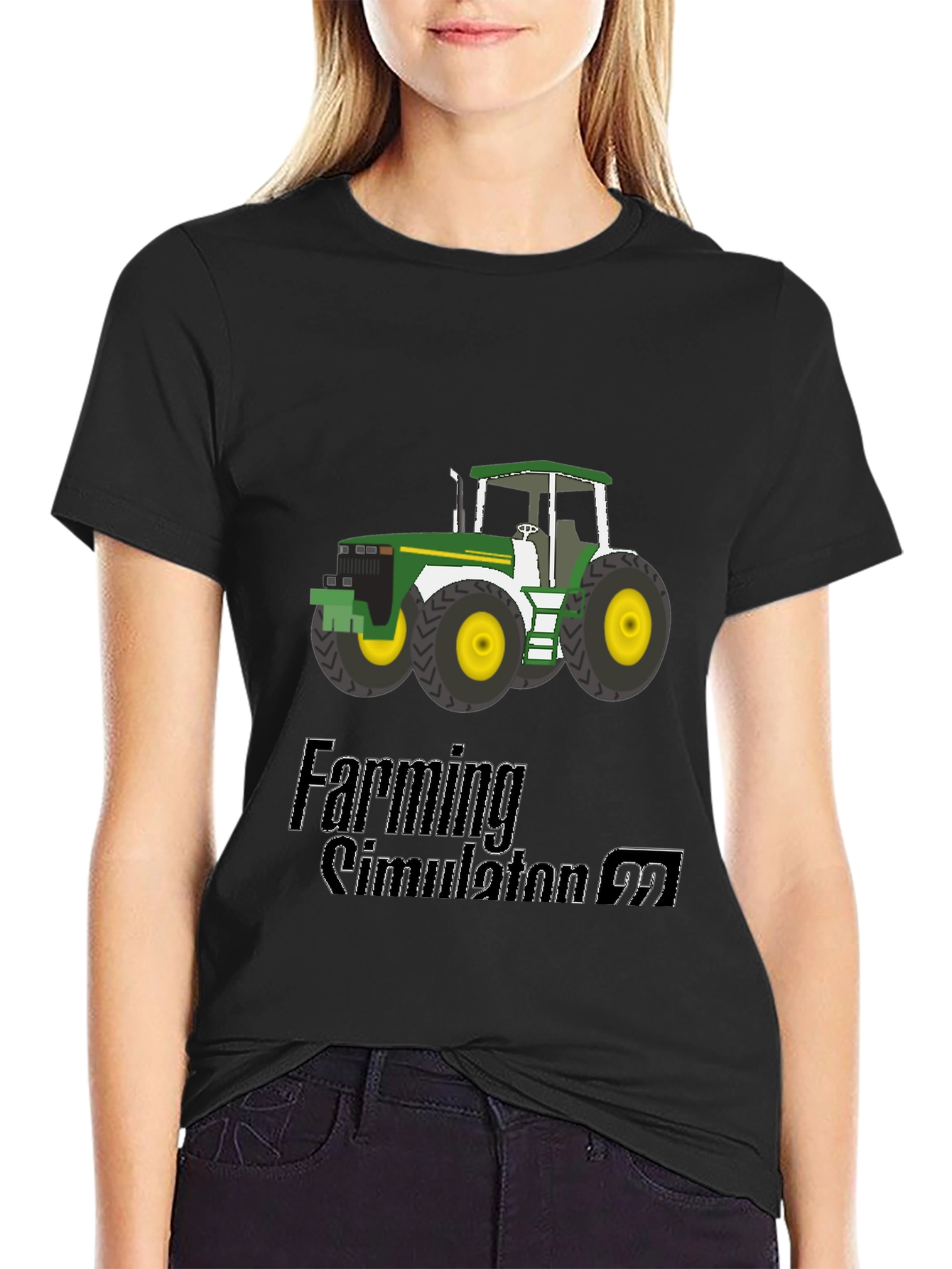 Farming Simulator 99 Tractor Graphic Tee