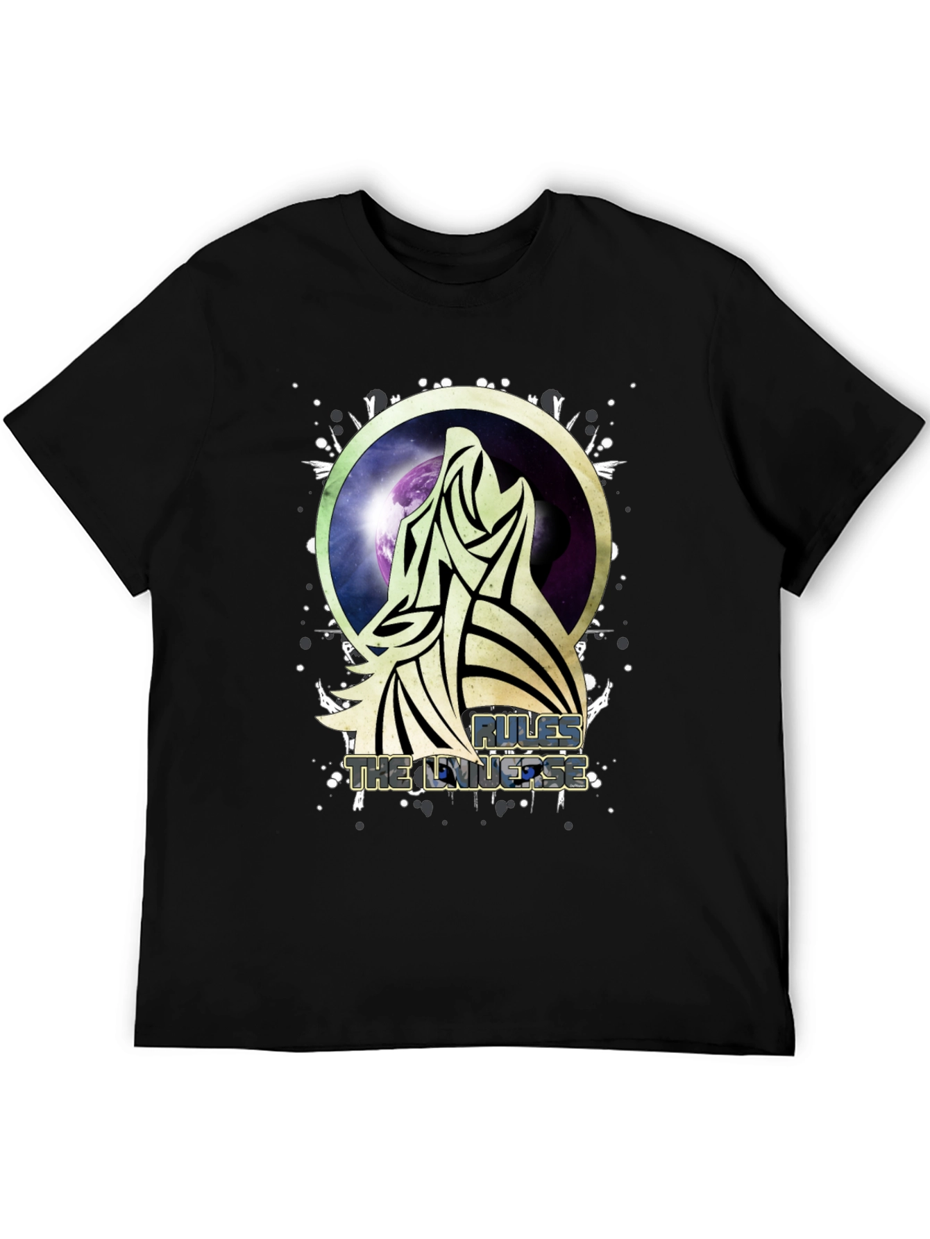 Rules the Universe Wolf Graphic Tee