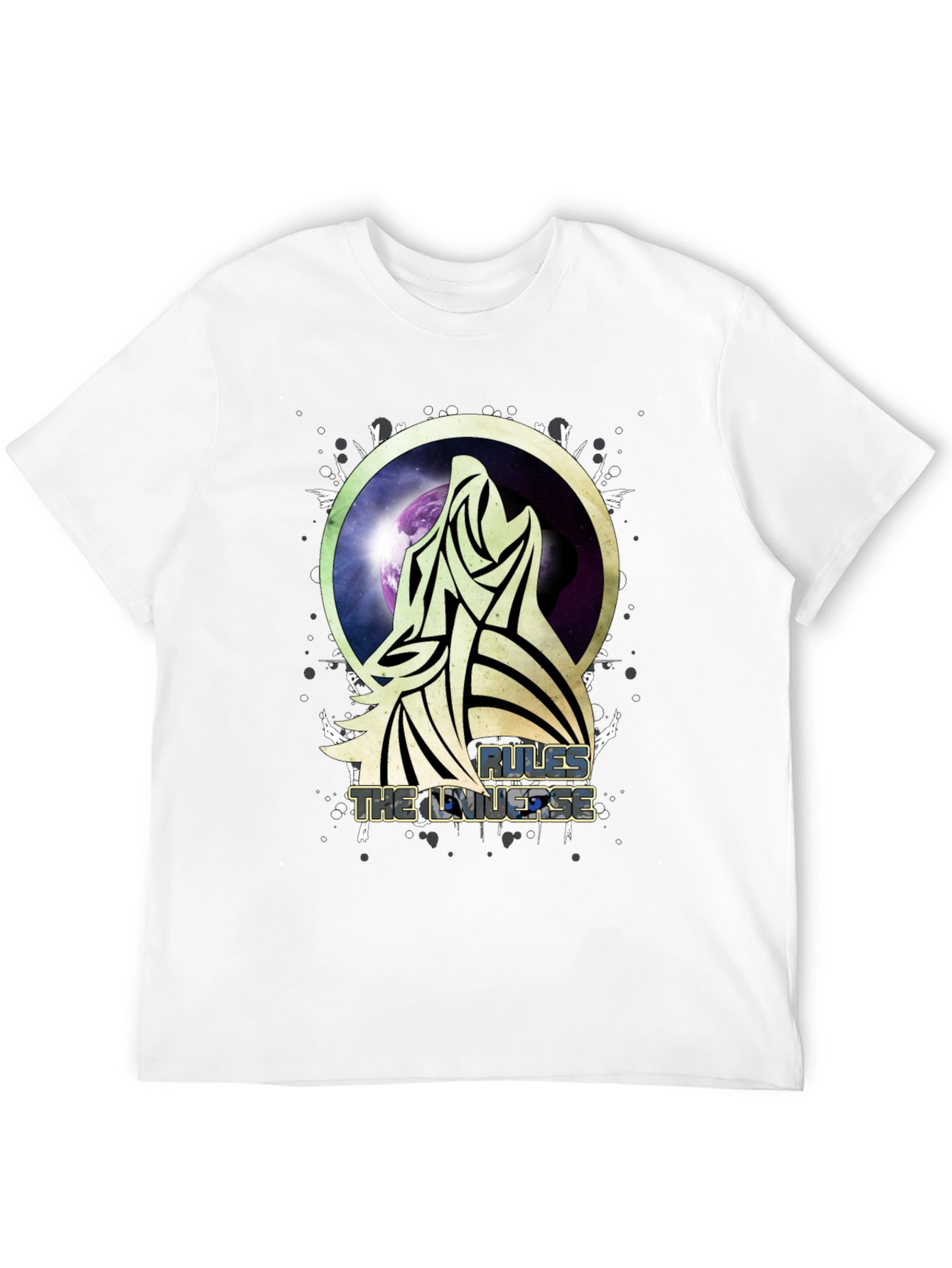 Rules the Universe Wolf Graphic Tee
