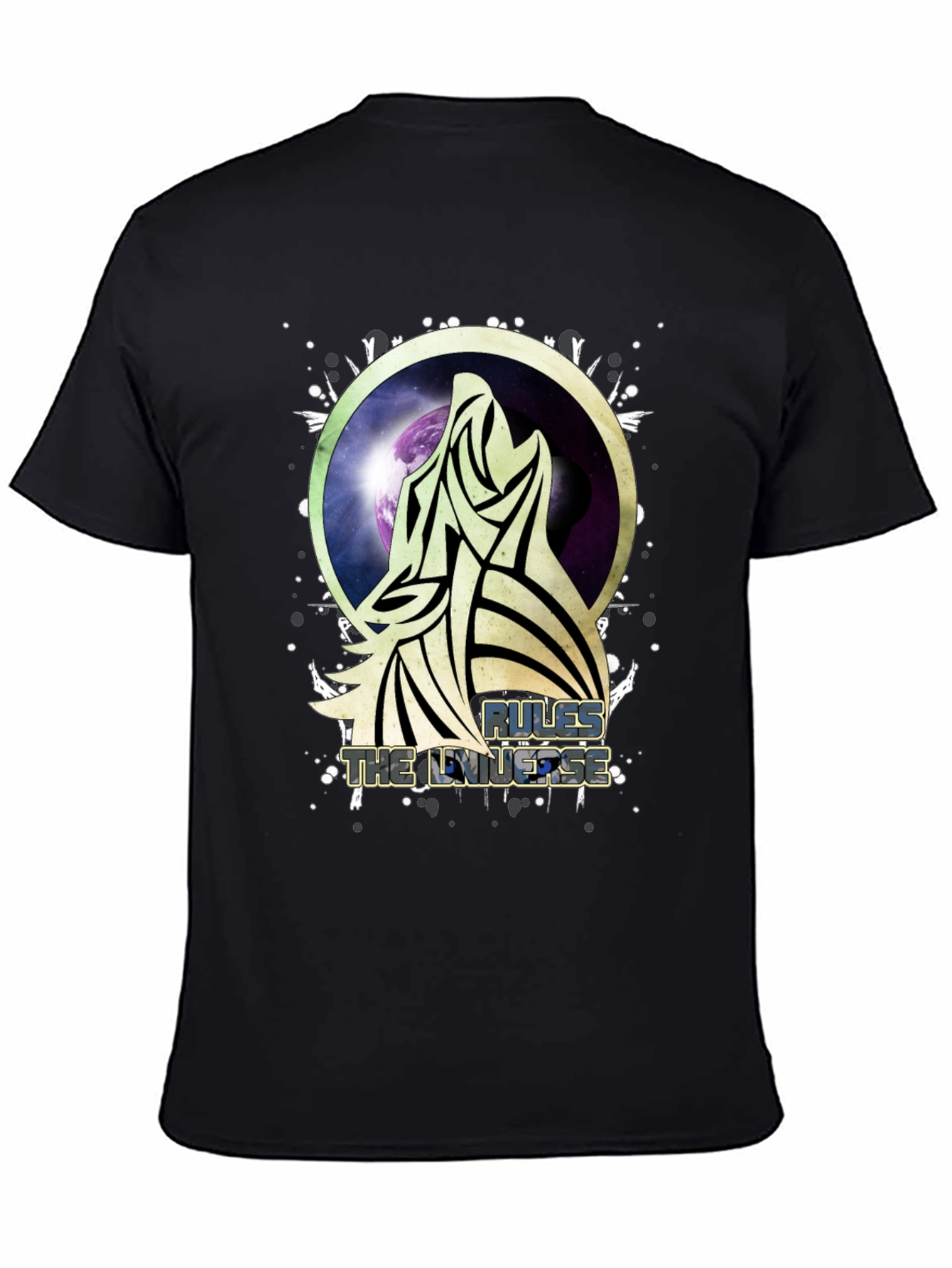 Rules the Universe Wolf Graphic Tee