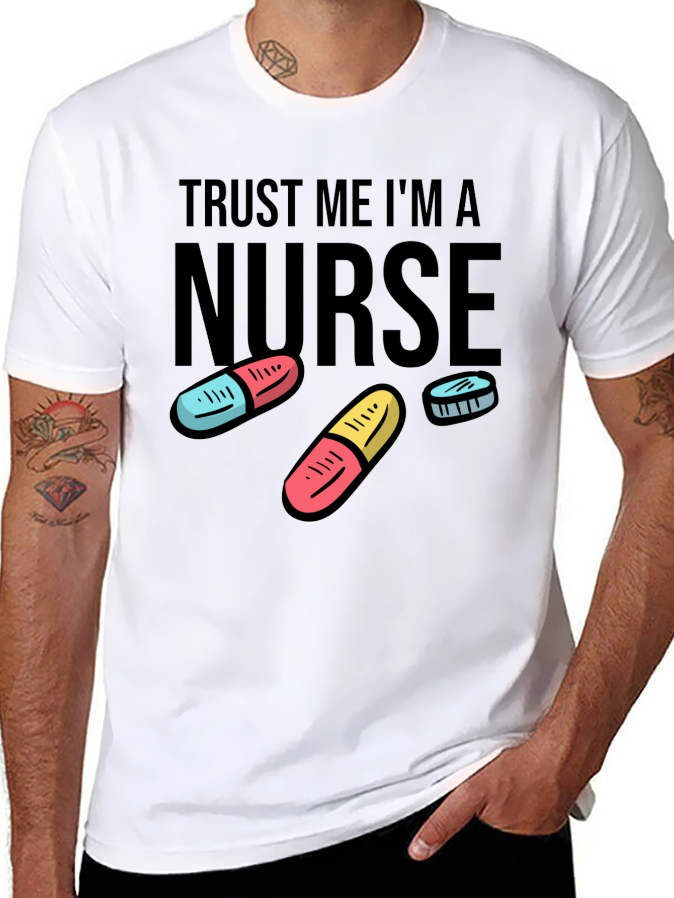 Trust Me Im A Nurse Graphic T-Shirt