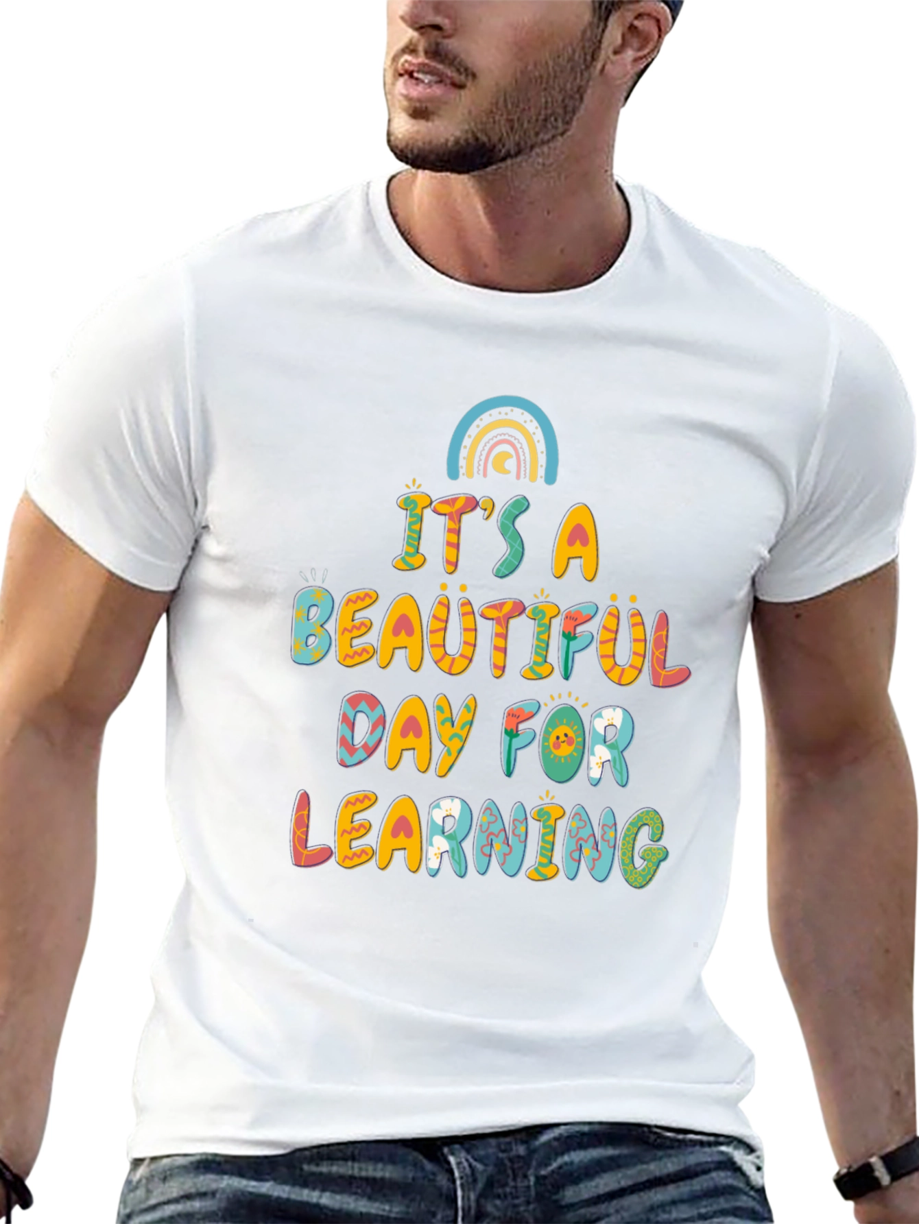 Beautiful Day for Learning Graphic Tee