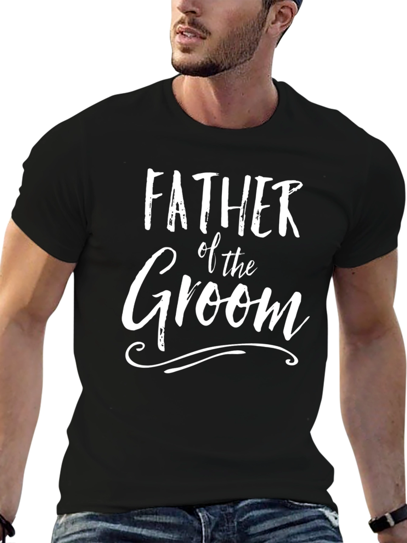 Father of the Groom T-Shirt - Wedding Party Apparel