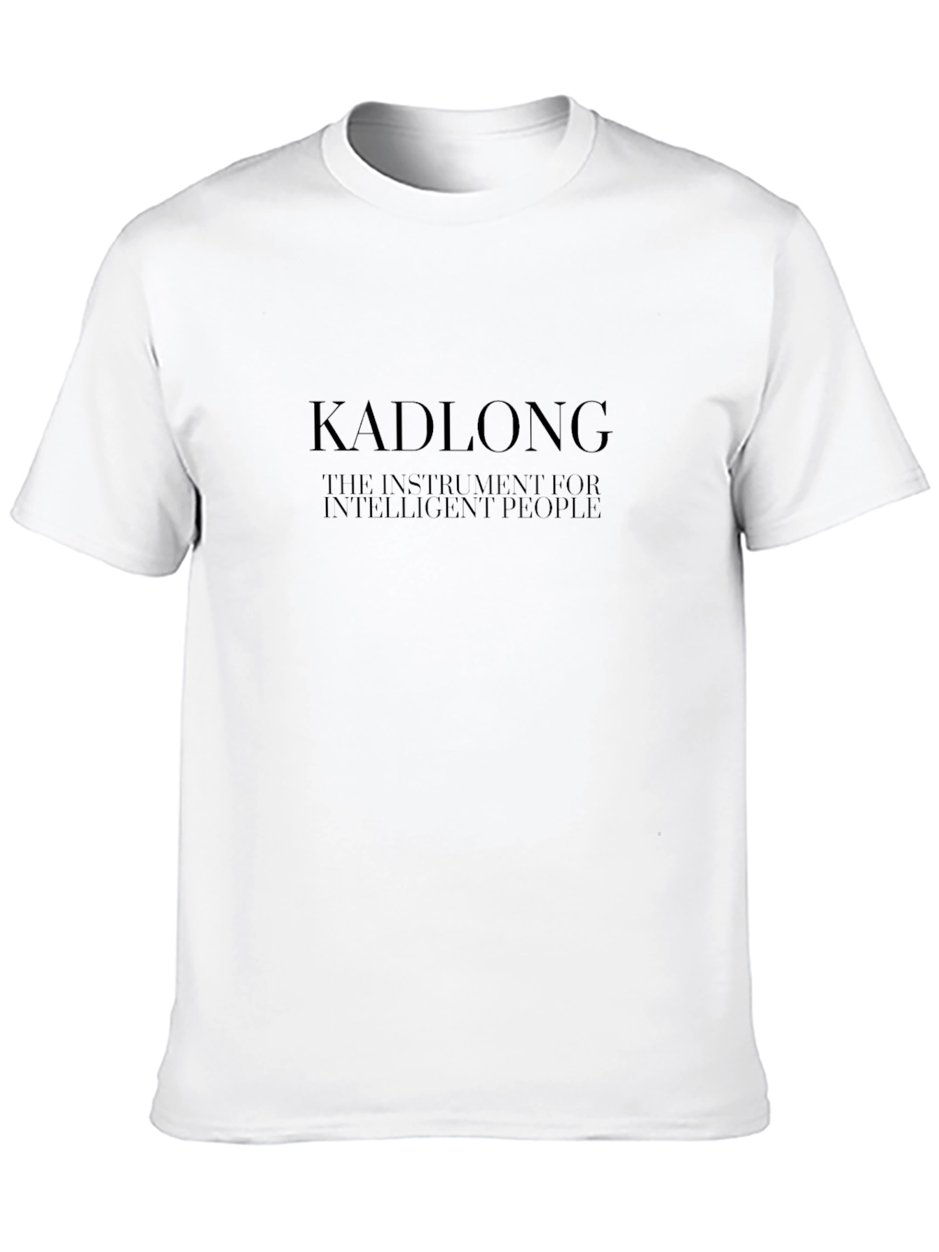 Kadlong Intelligent People Tee - Black