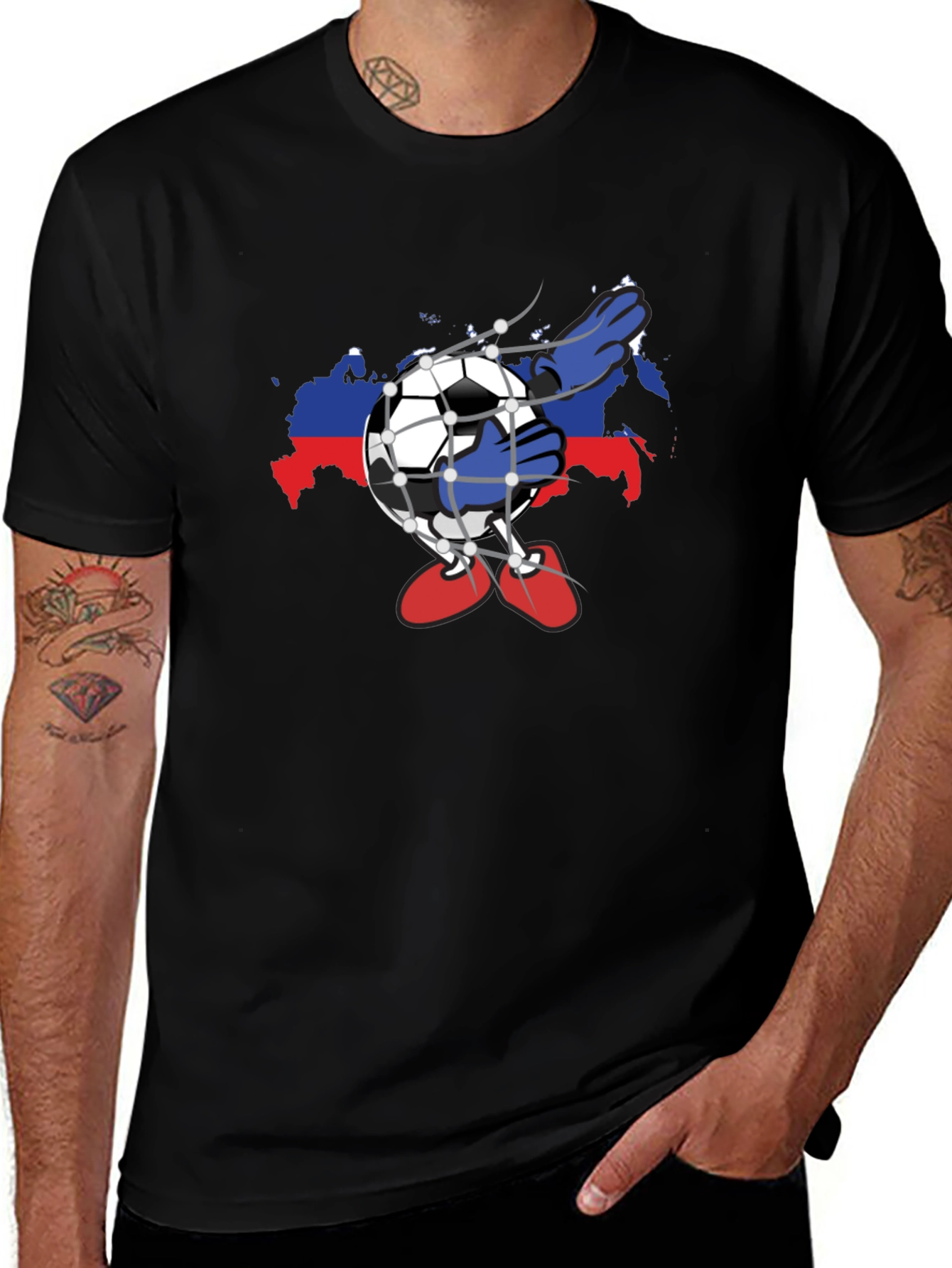 Russia Soccer Ball T-Shirt
