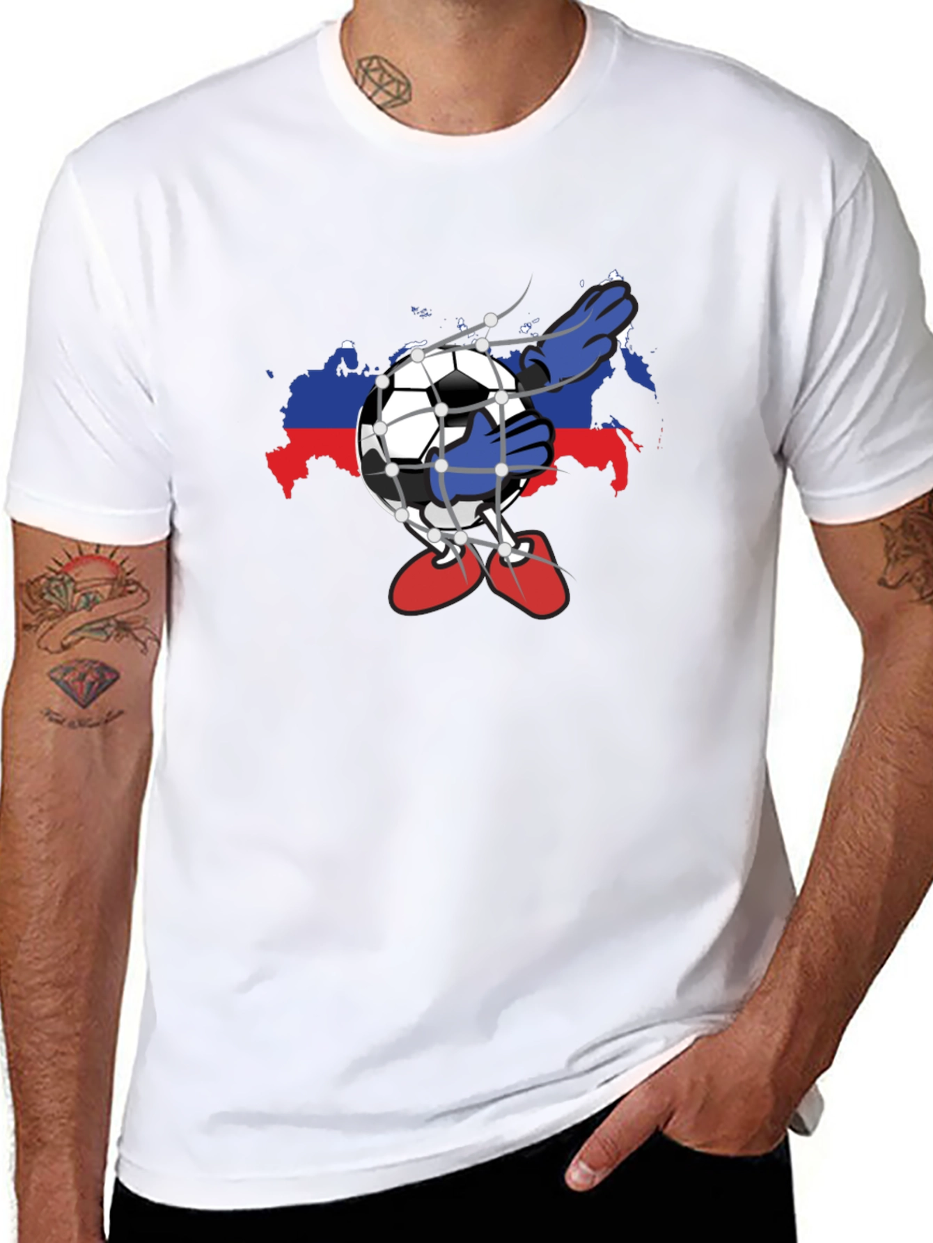 Russia Soccer Ball T-Shirt