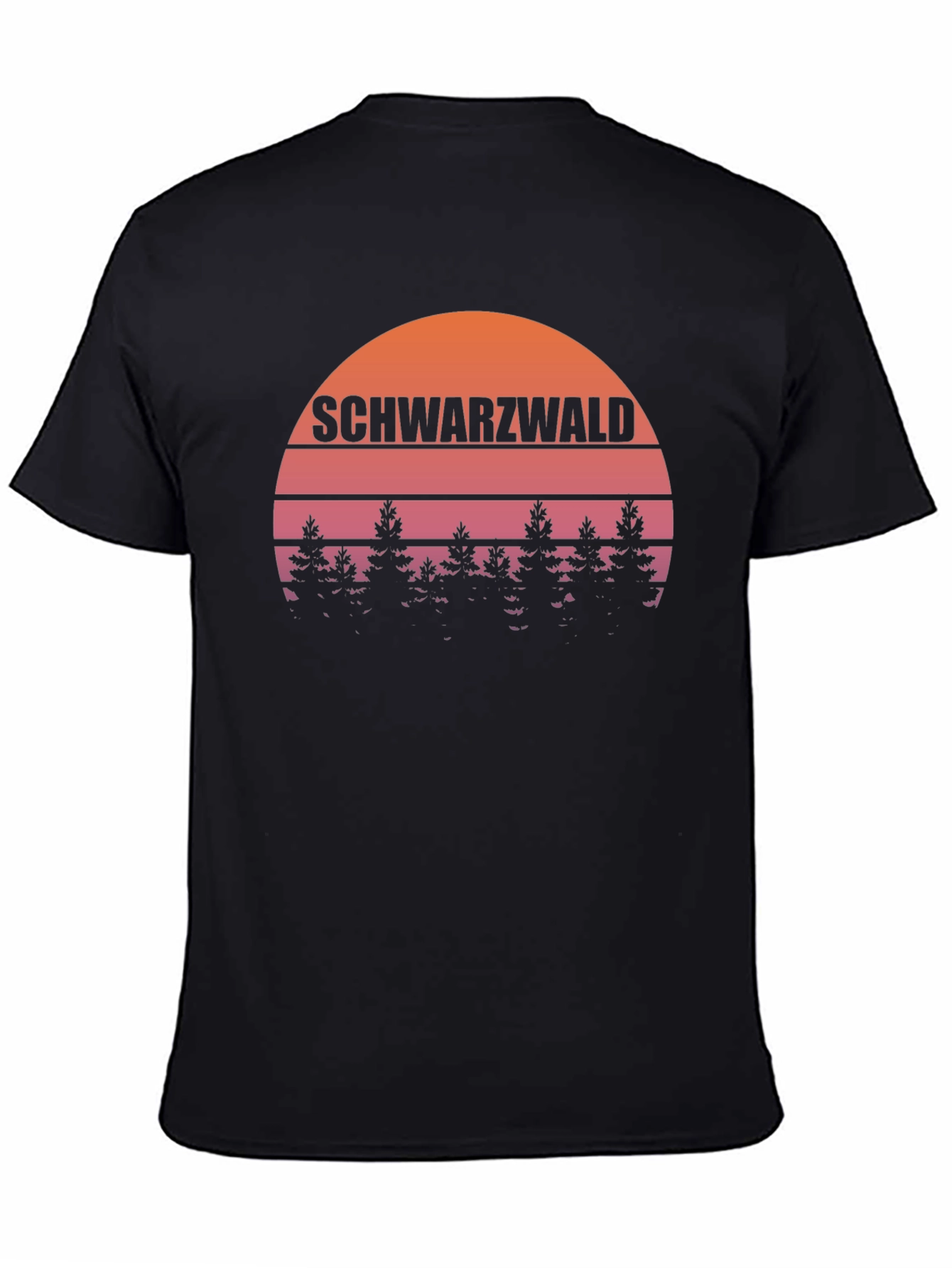 Schwarzwald Sunset T-Shirt - Black Forest Tee