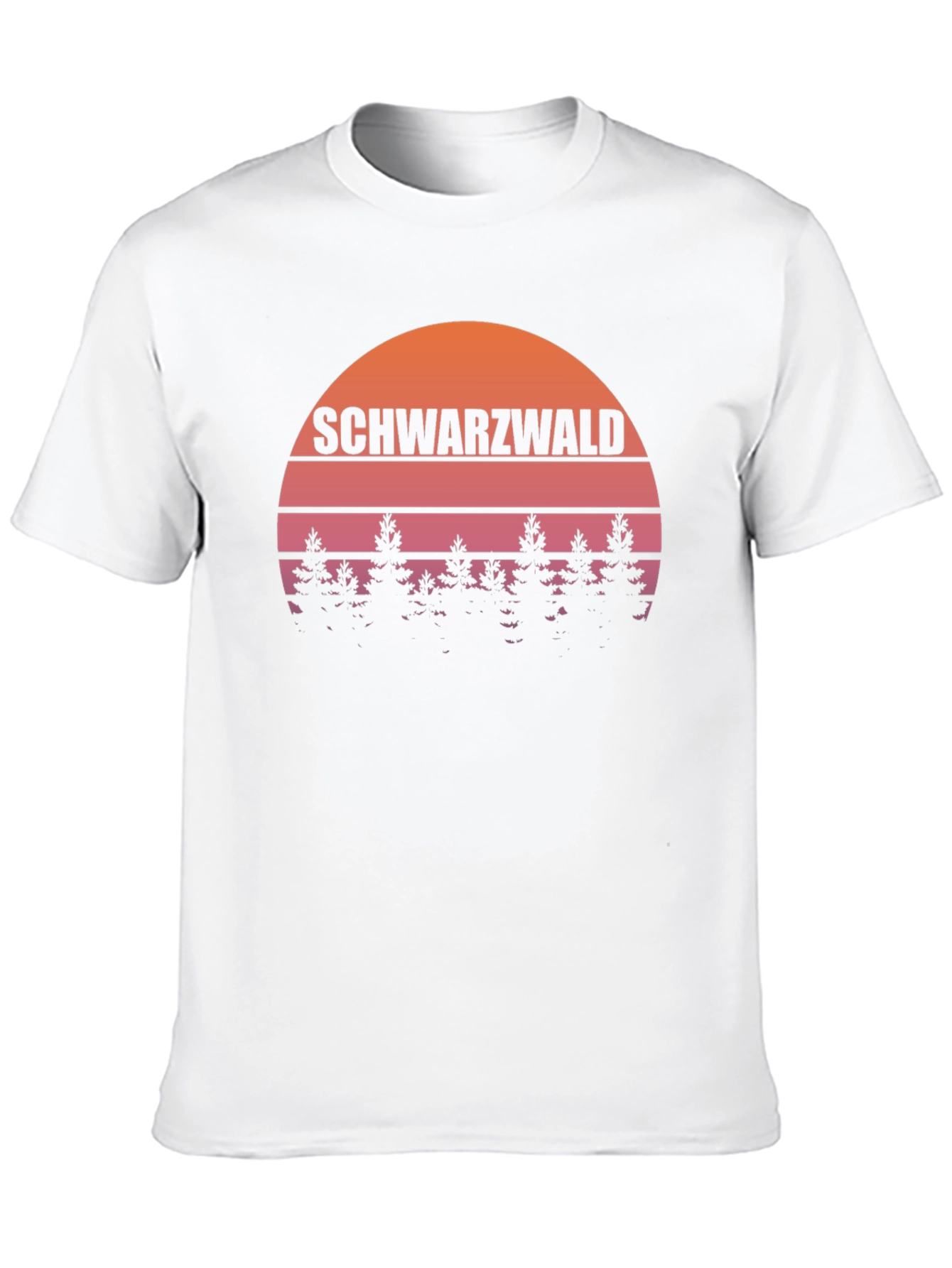 Schwarzwald Sunset T-Shirt - Black Forest Tee