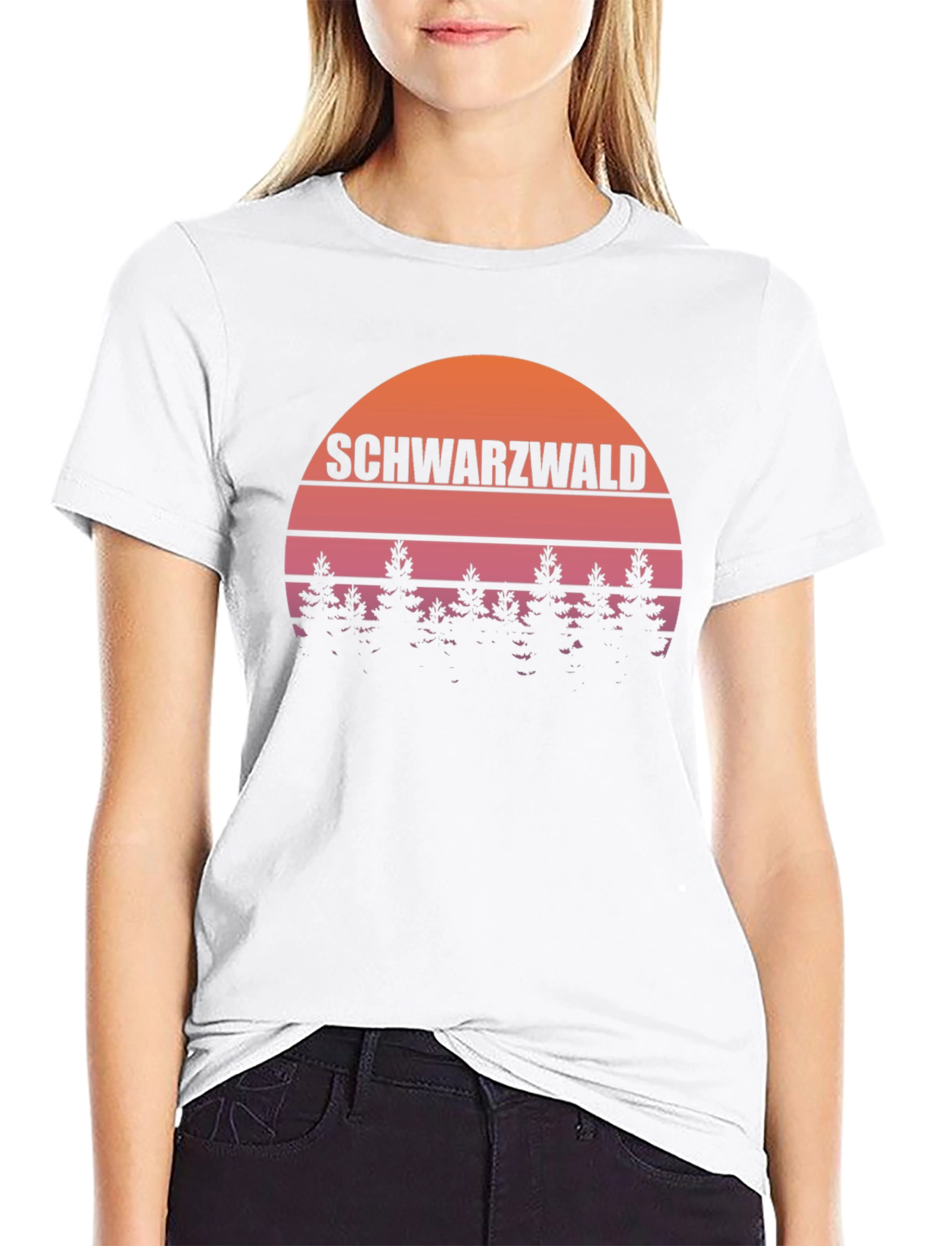 Schwarzwald Sunset T-Shirt - Black Forest Tee
