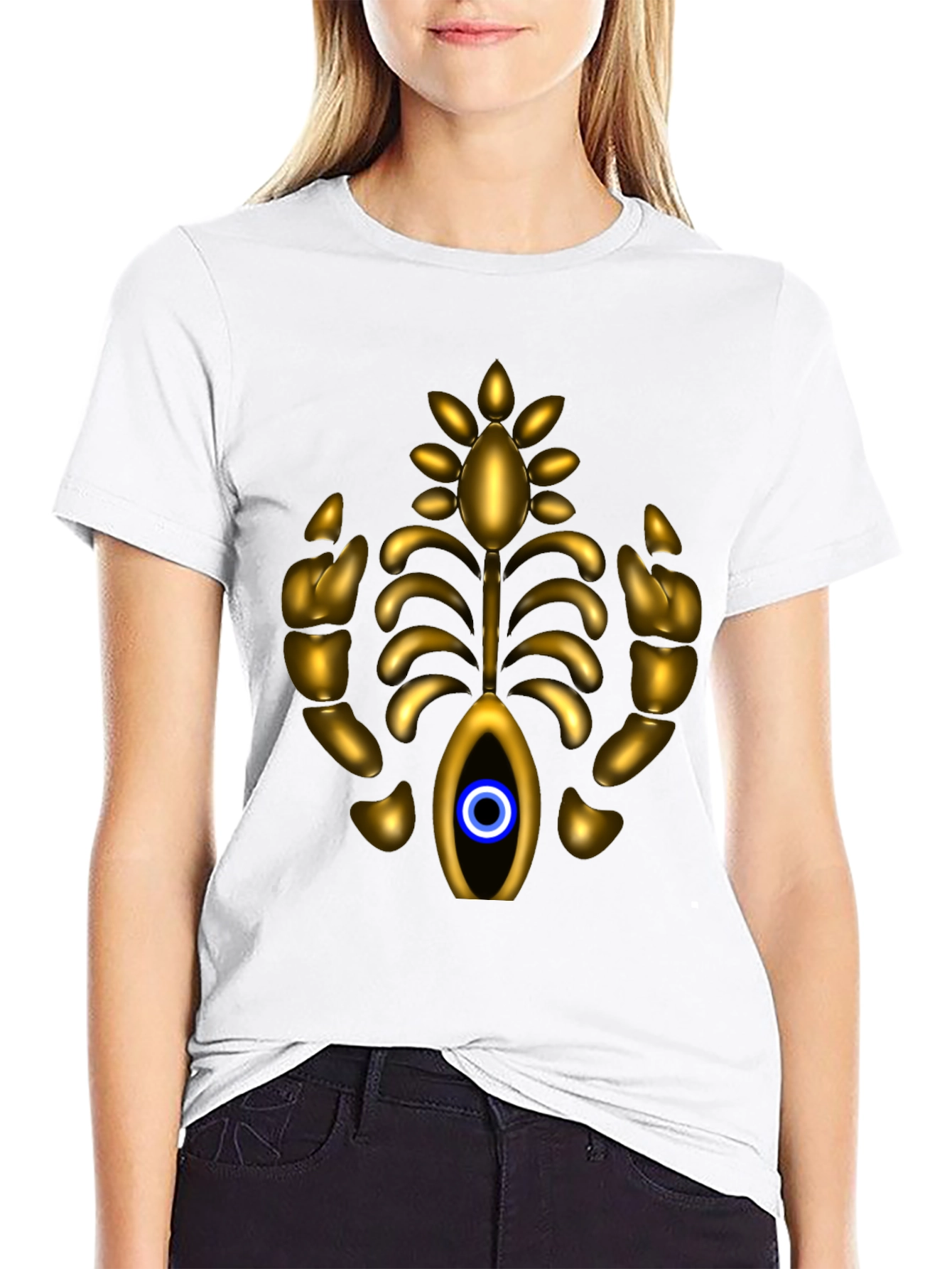 Golden Eye Graphic T-Shirt