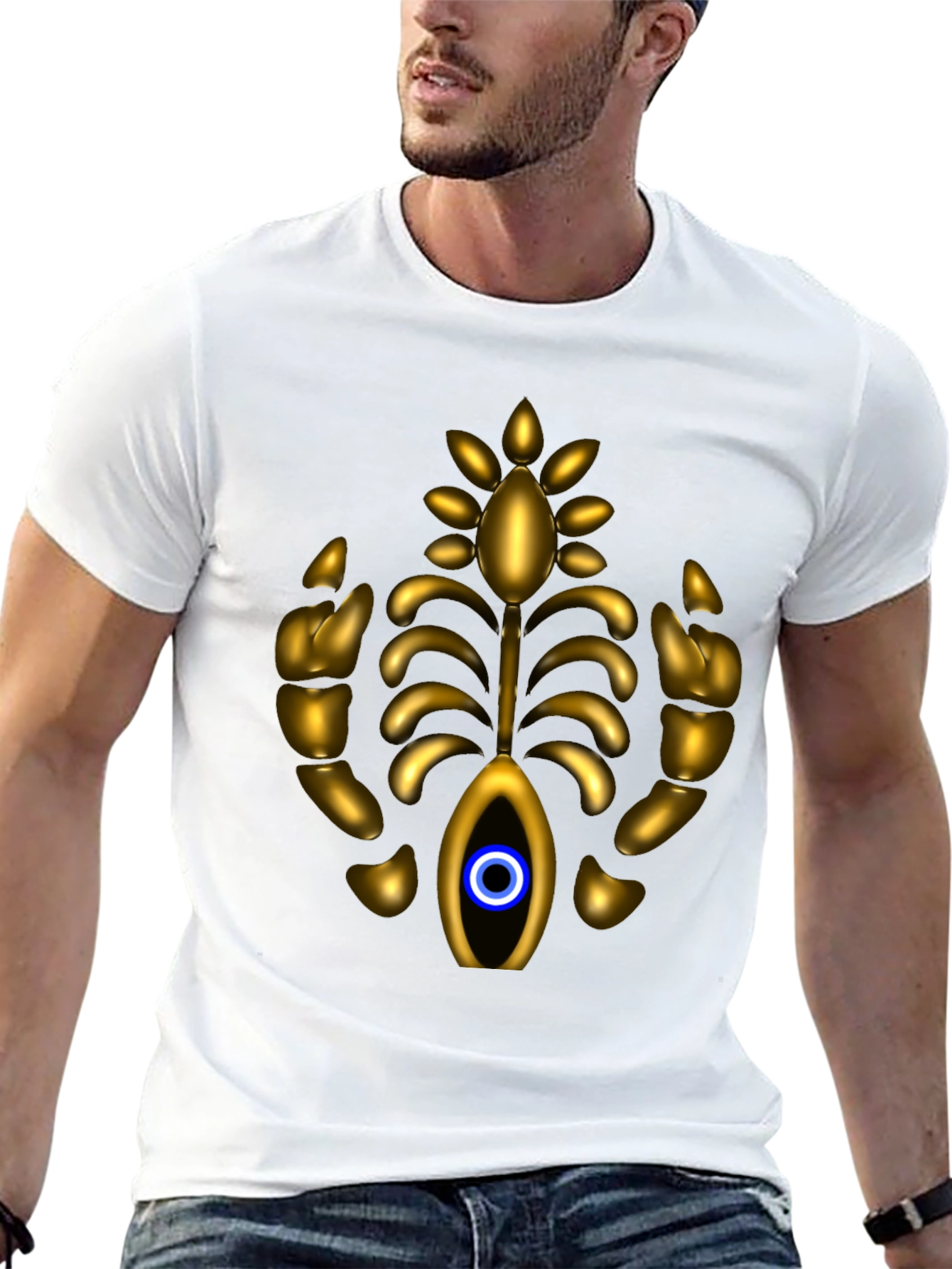 Golden Eye Graphic T-Shirt