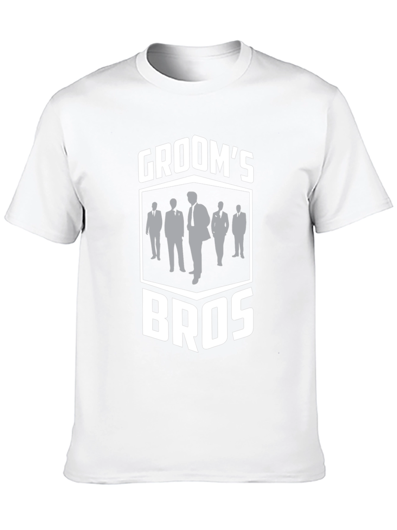 Grooms Bros T-Shirt - Wedding Party Apparel
