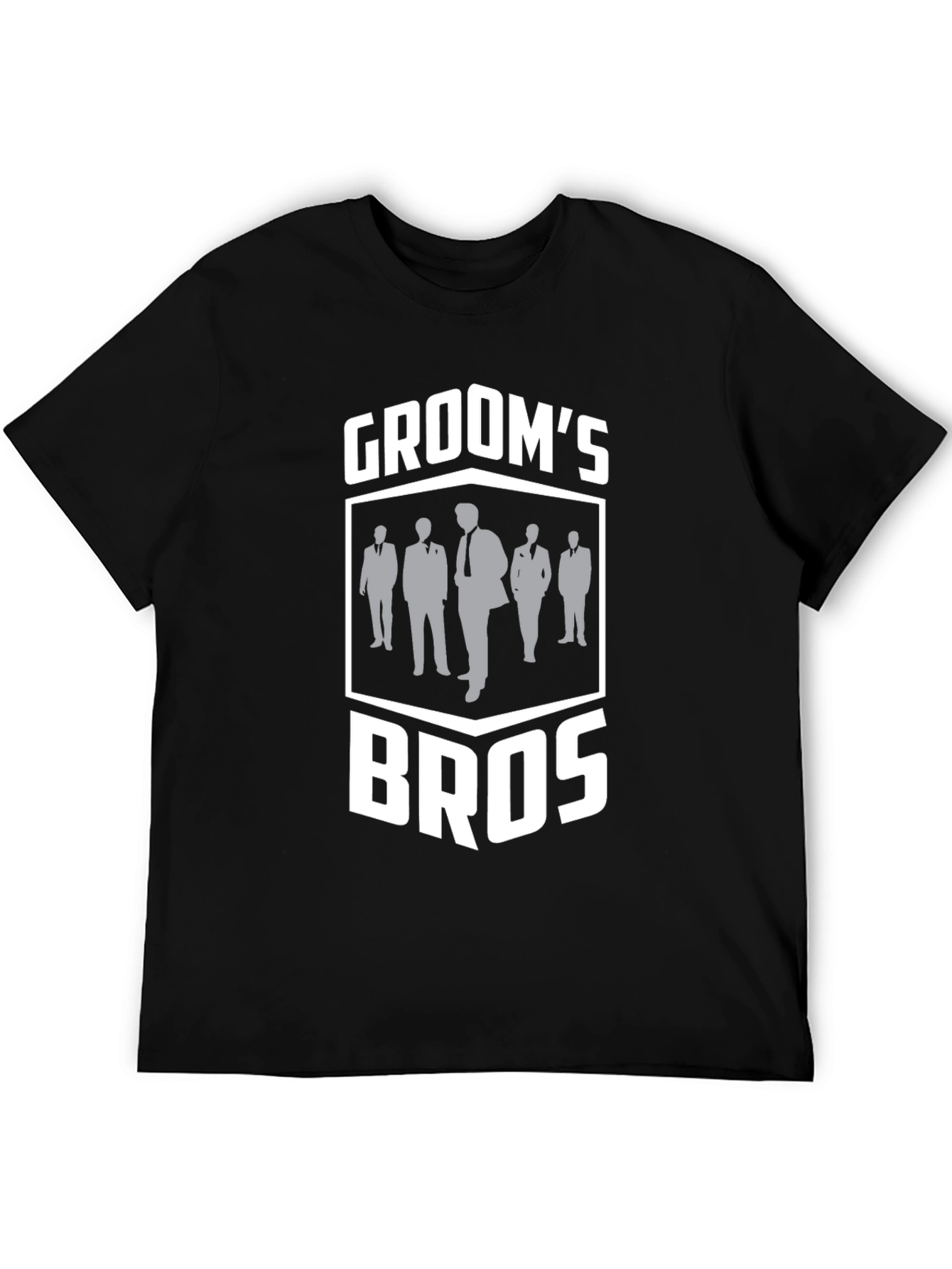 Grooms Bros T-Shirt - Wedding Party Apparel