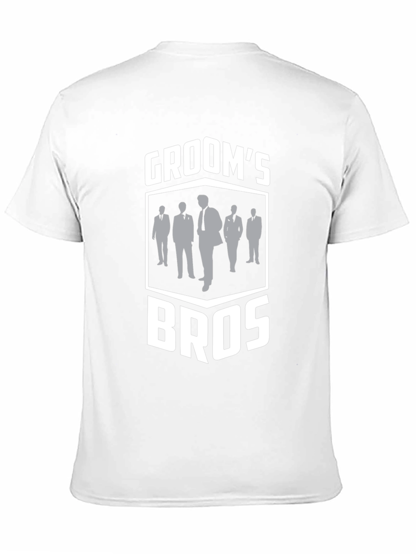 Grooms Bros T-Shirt - Wedding Party Apparel
