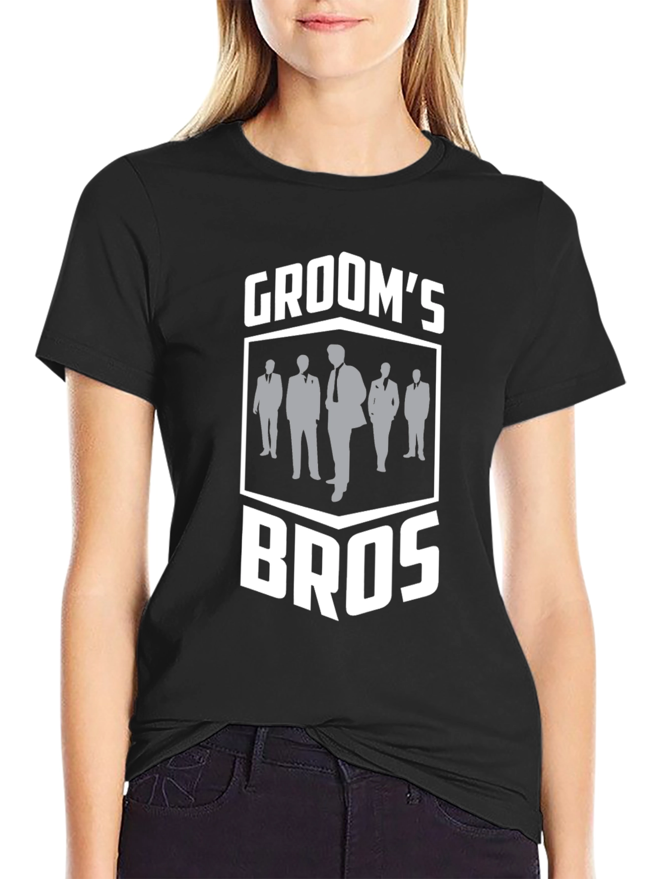 Grooms Bros T-Shirt - Wedding Party Apparel