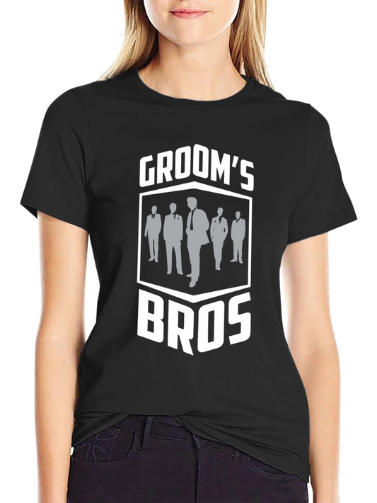 Grooms Bros T-Shirt - Wedding Party Apparel