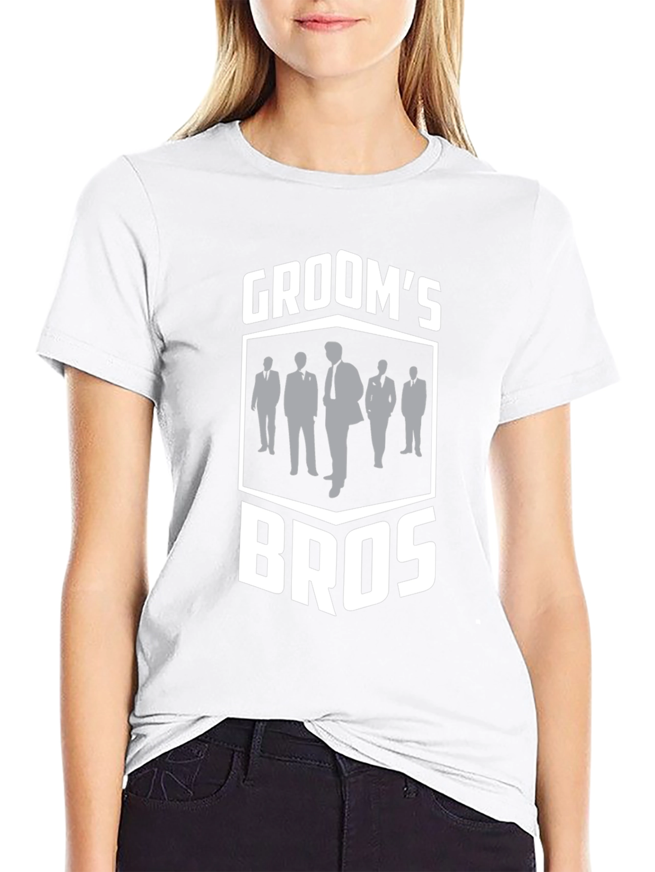 Grooms Bros T-Shirt - Wedding Party Apparel