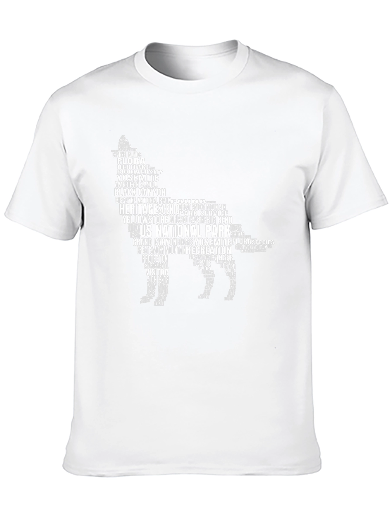 National Park Wolf T-Shirt