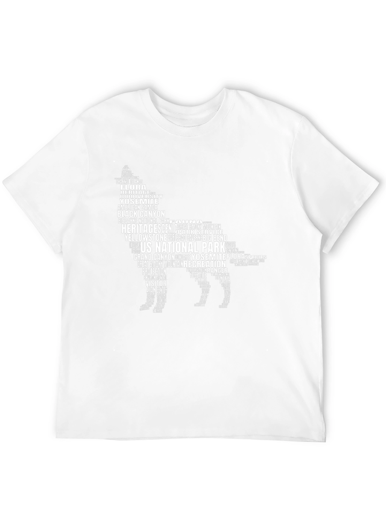 National Park Wolf T-Shirt