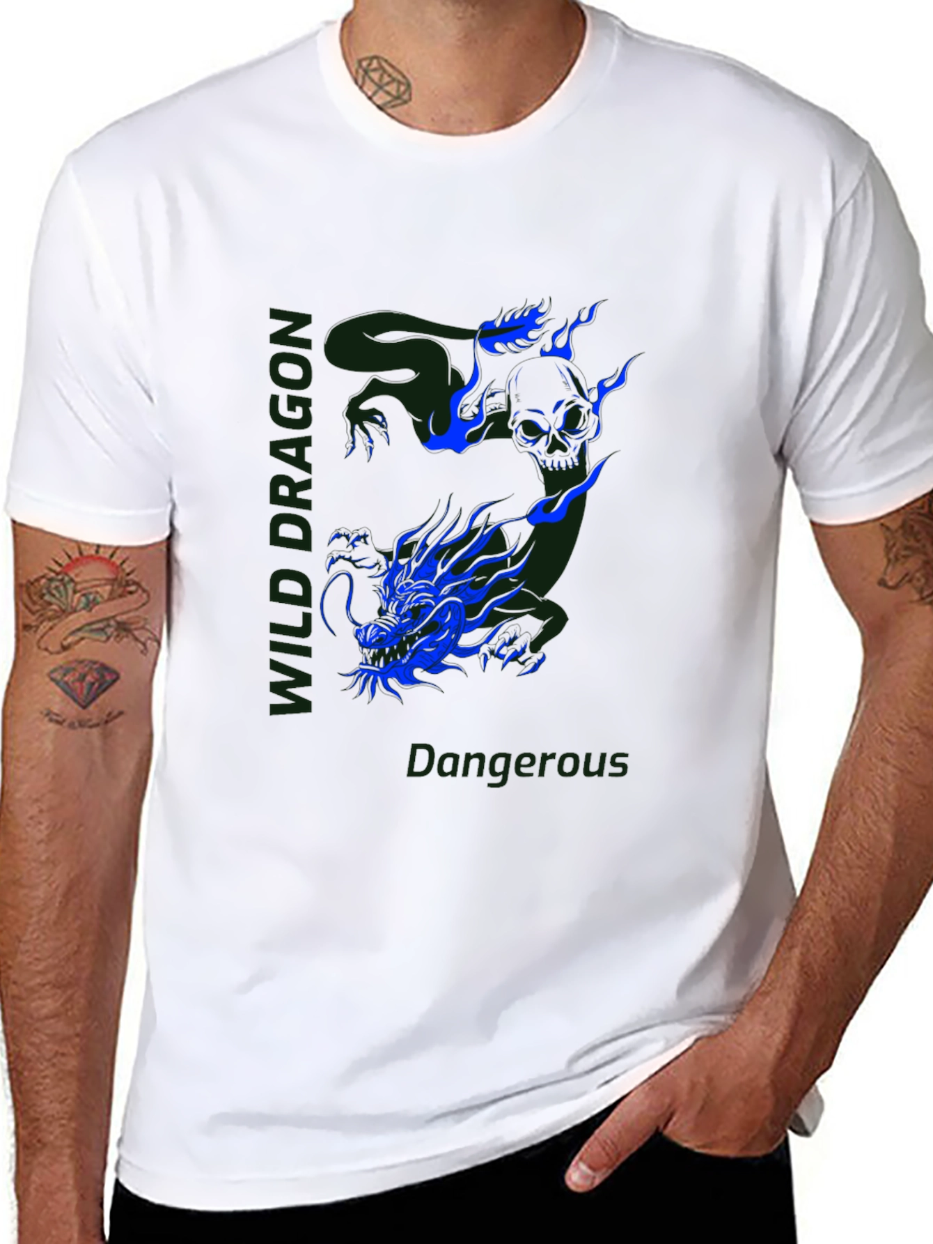 Wild Dragon Graphic Tee