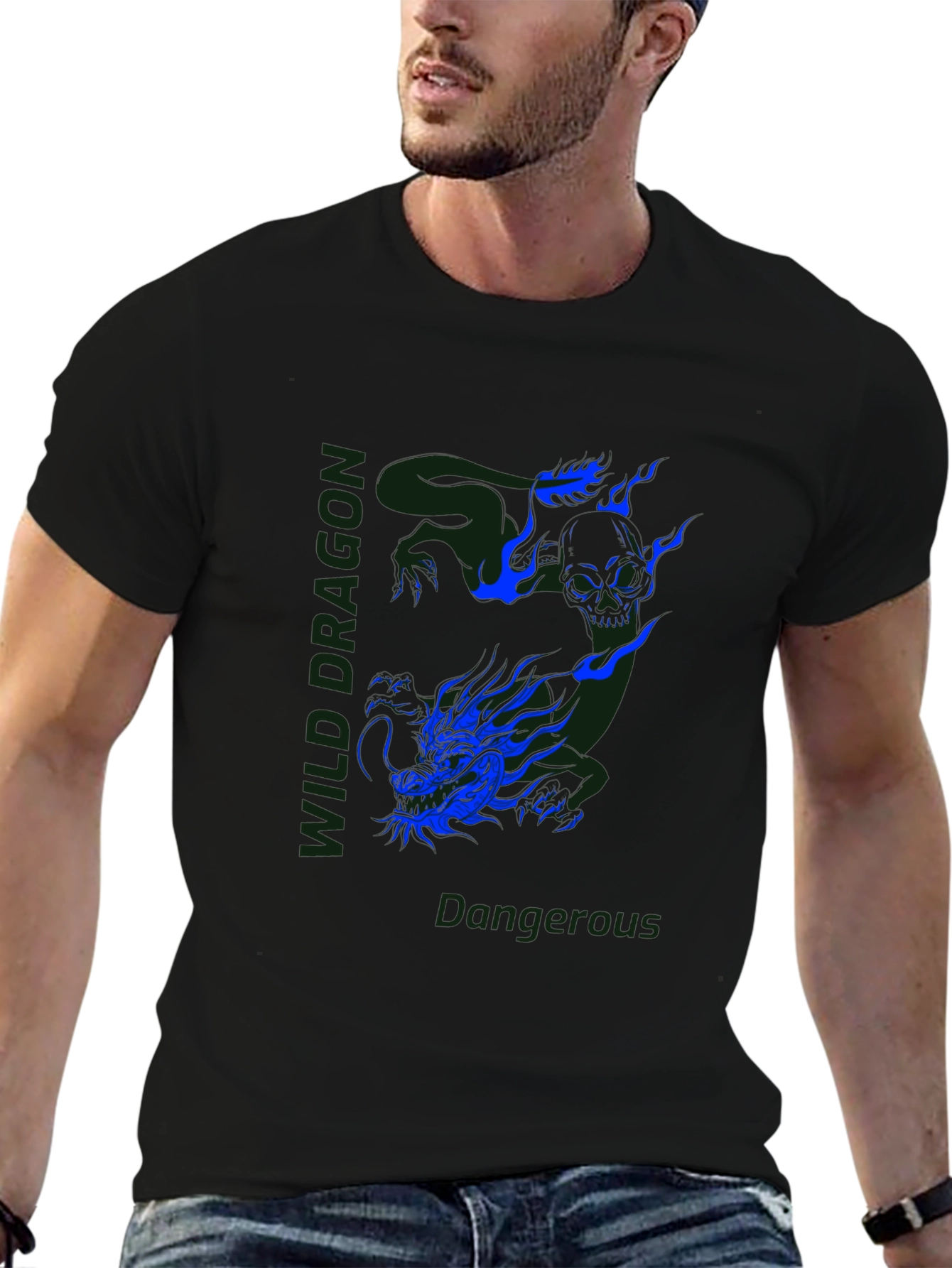 Wild Dragon Graphic Tee