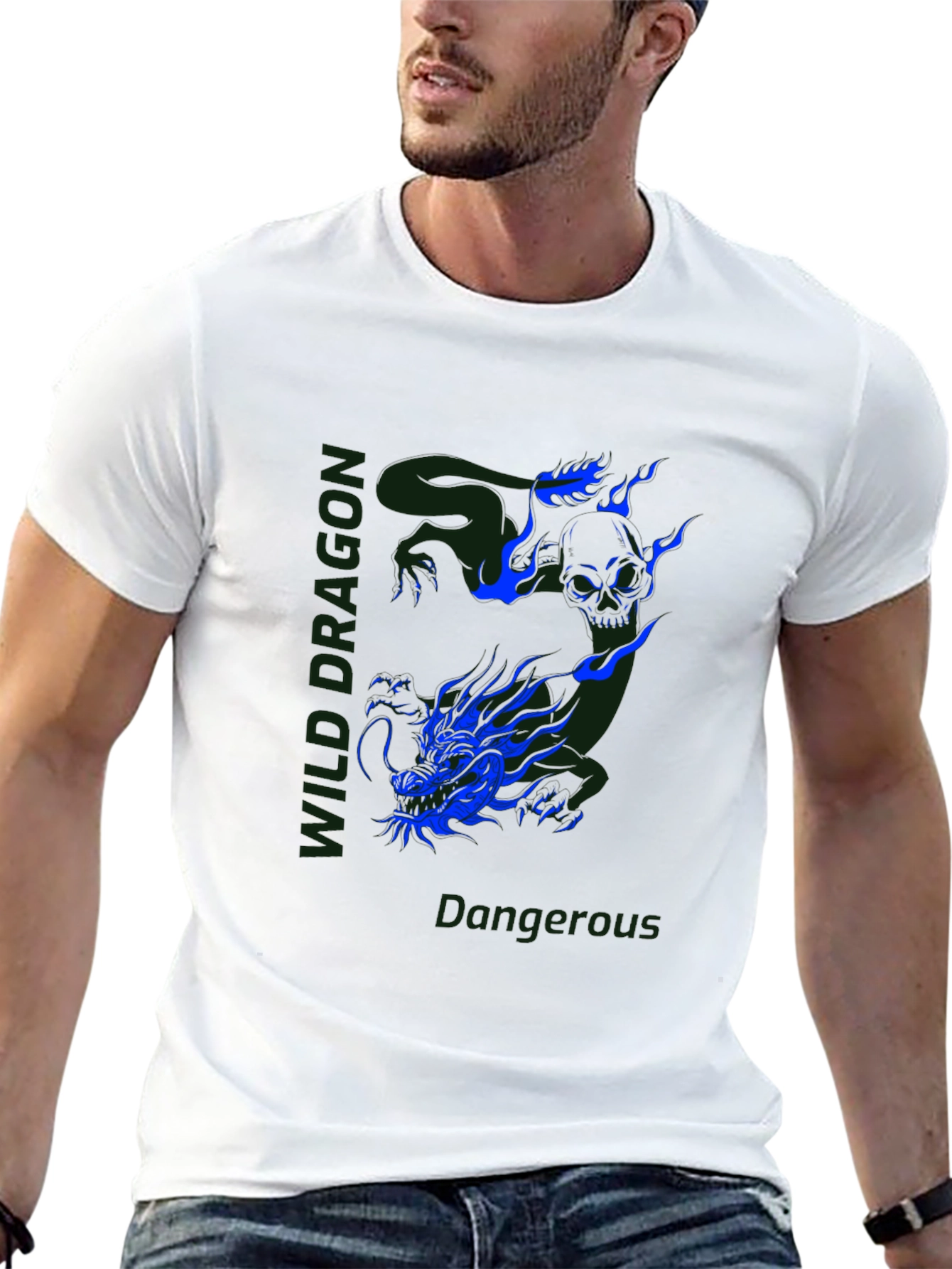 Wild Dragon Graphic Tee