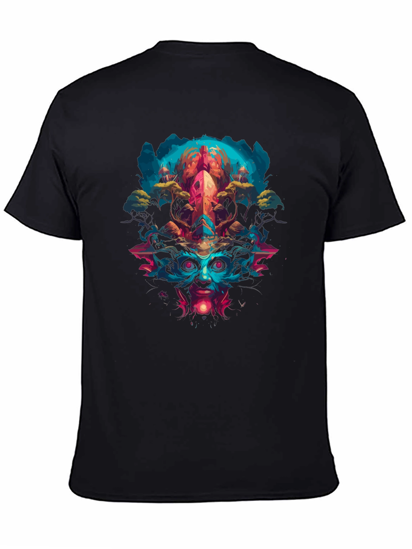 Mystic Creature Graphic Tee - Unique Design