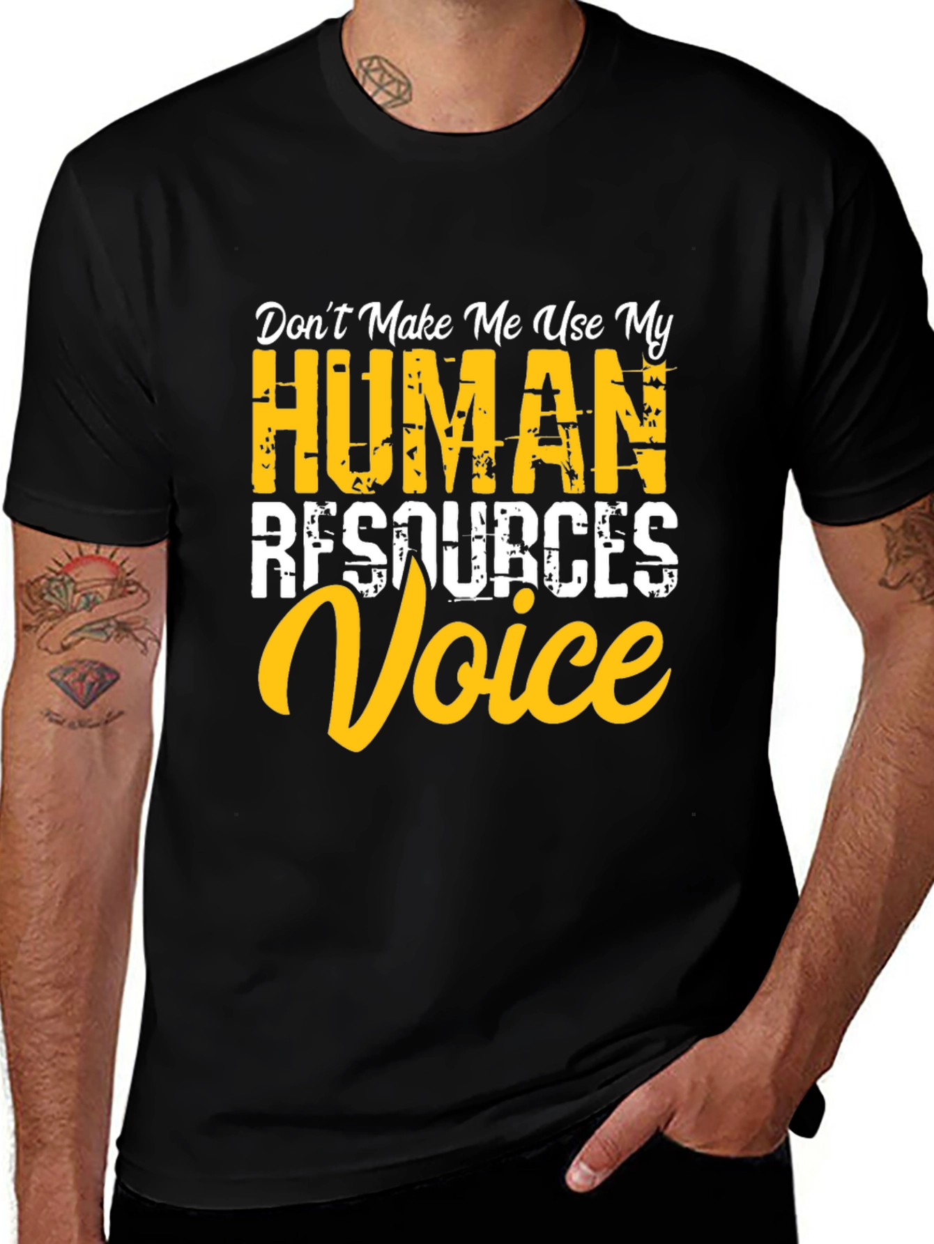 Human Resources Voice Graphic Tee