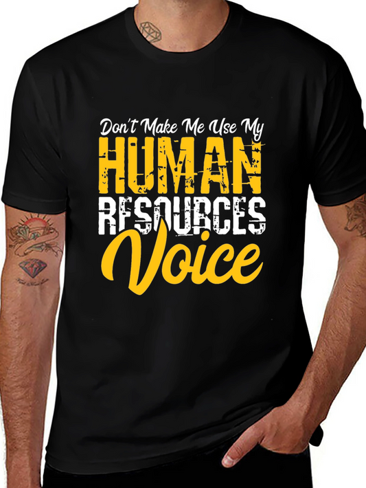 Human Resources Voice Graphic Tee