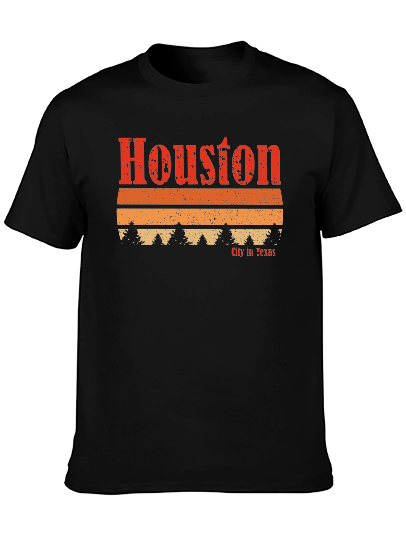 Retro Houston Texas Graphic T-Shirt